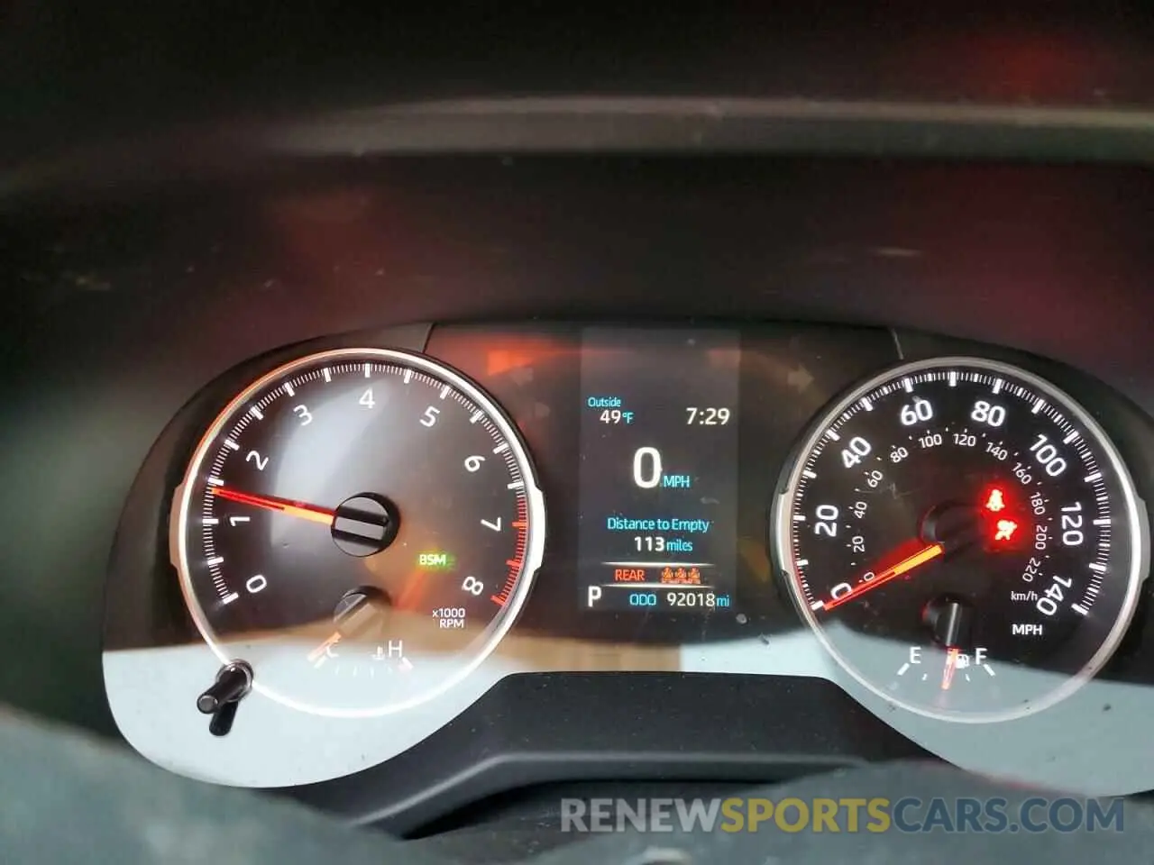 9 Фотография поврежденного автомобиля 2T3W1RFV2LW090783 TOYOTA RAV4 2020