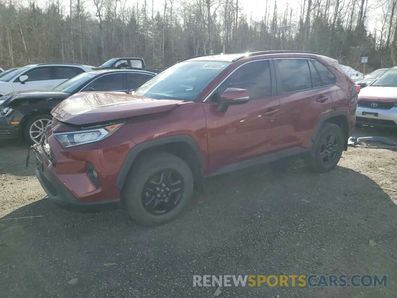 1 Фотография поврежденного автомобиля 2T3W1RFV4LC037309 TOYOTA RAV4 2020