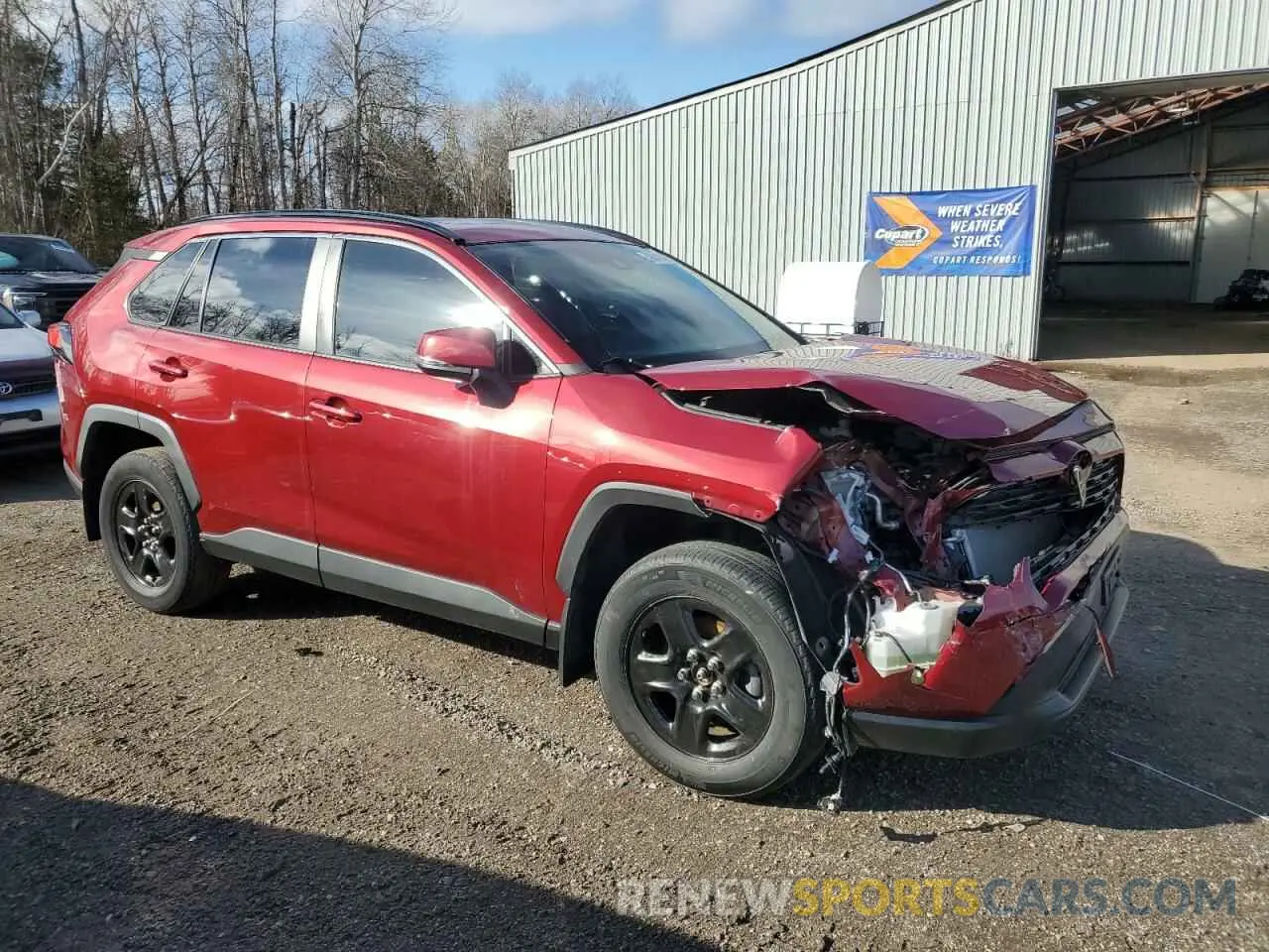4 Фотография поврежденного автомобиля 2T3W1RFV4LC037309 TOYOTA RAV4 2020