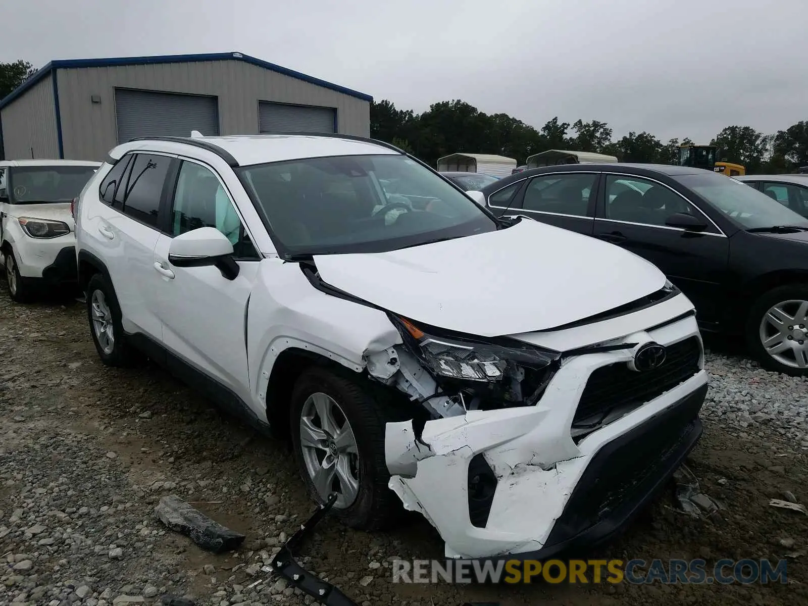 1 Photograph of a damaged car 2T3W1RFV4LC047984 TOYOTA RAV4 2020