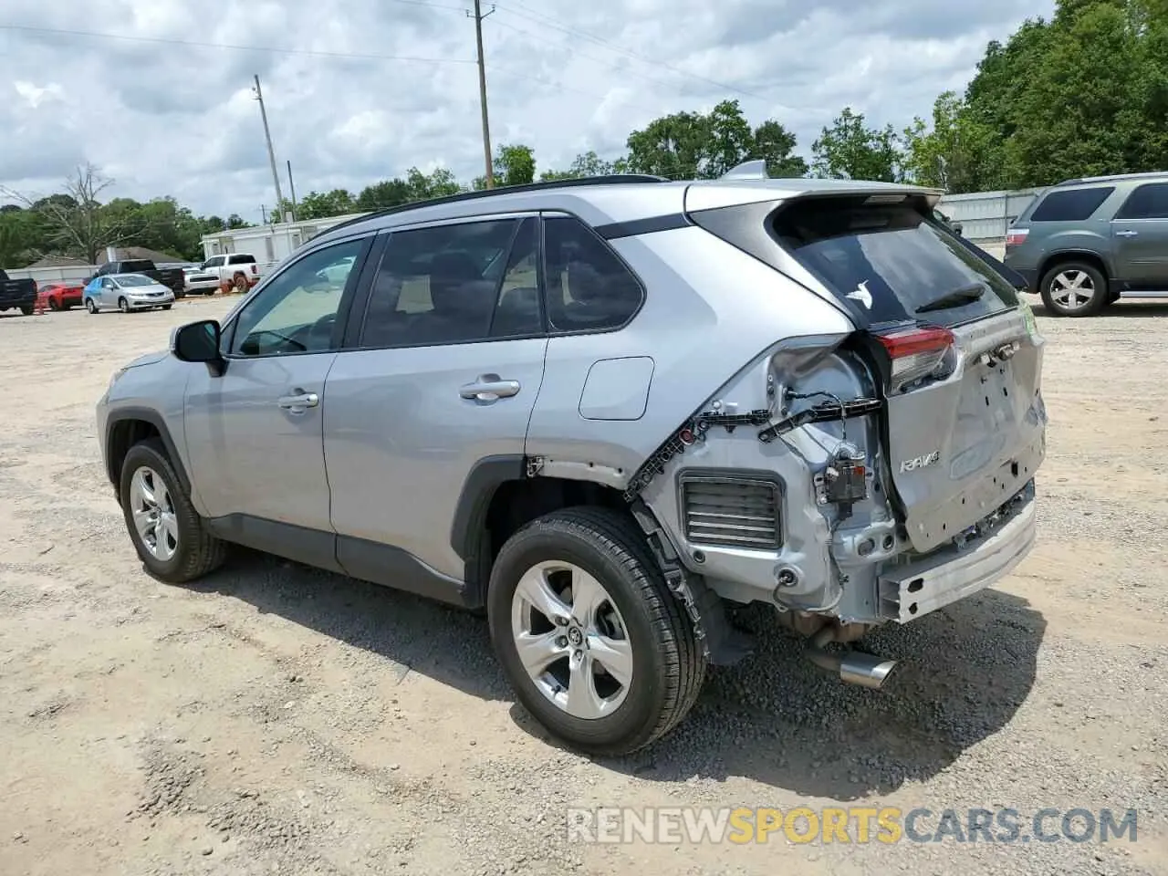 2 Фотография поврежденного автомобиля 2T3W1RFV4LC057916 TOYOTA RAV4 2020