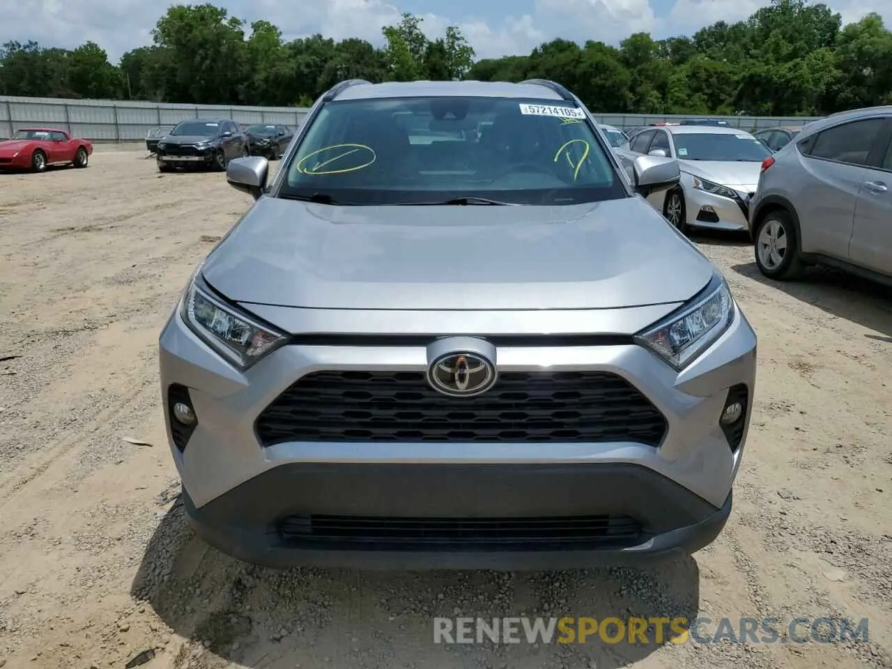 5 Фотография поврежденного автомобиля 2T3W1RFV4LC057916 TOYOTA RAV4 2020