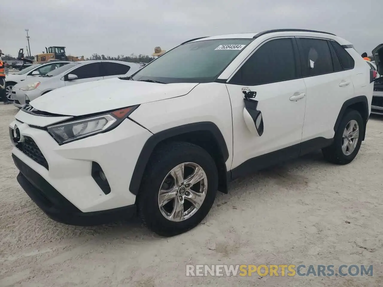 1 Photograph of a damaged car 2T3W1RFV4LC077941 TOYOTA RAV4 2020