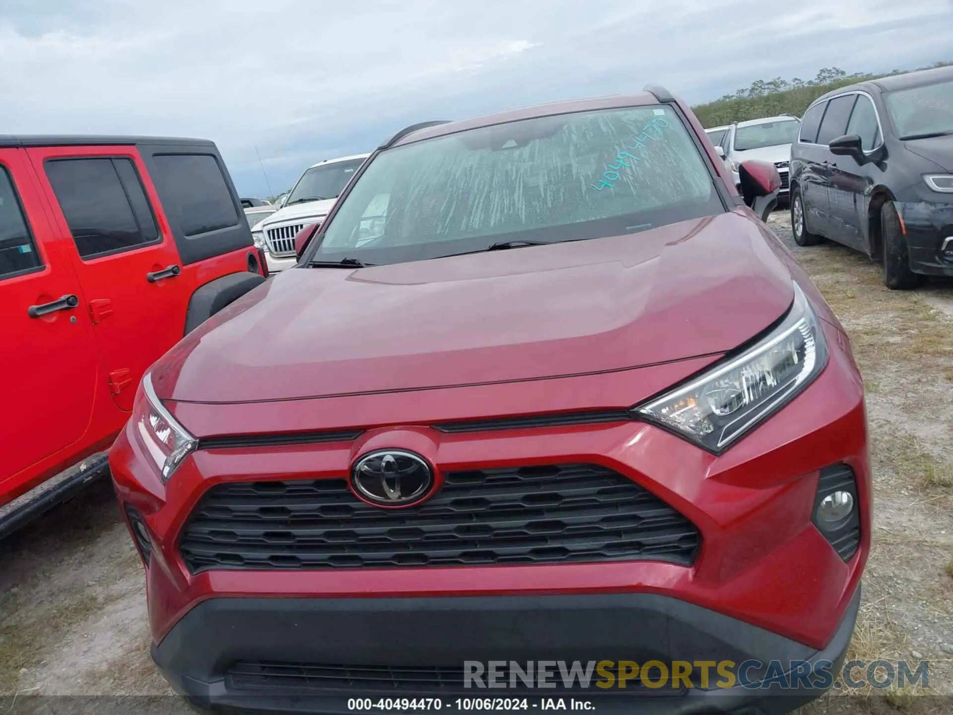 6 Фотография поврежденного автомобиля 2T3W1RFV5LW095251 TOYOTA RAV4 2020