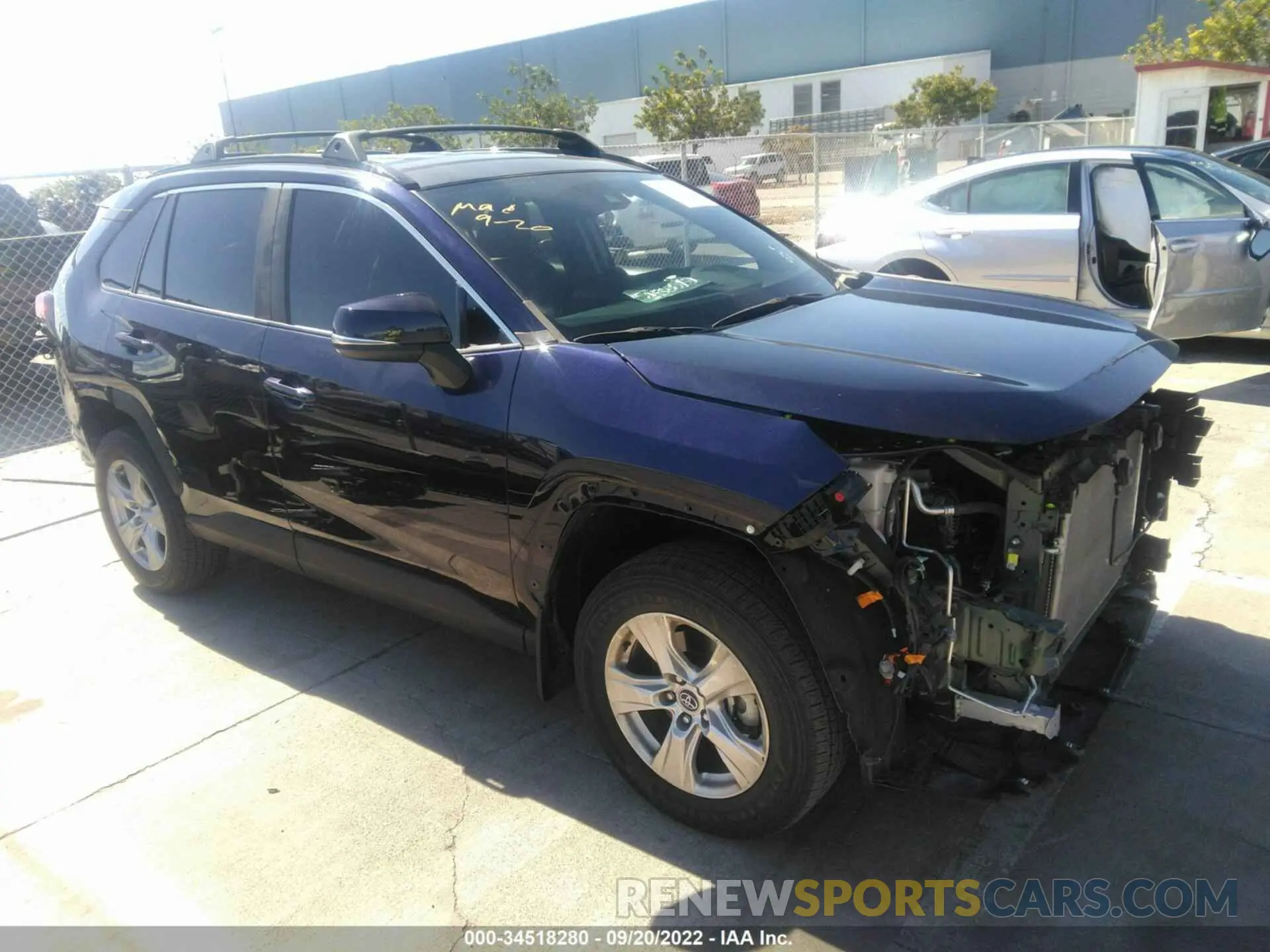 1 Фотография поврежденного автомобиля 2T3W1RFV6LW068561 TOYOTA RAV4 2020