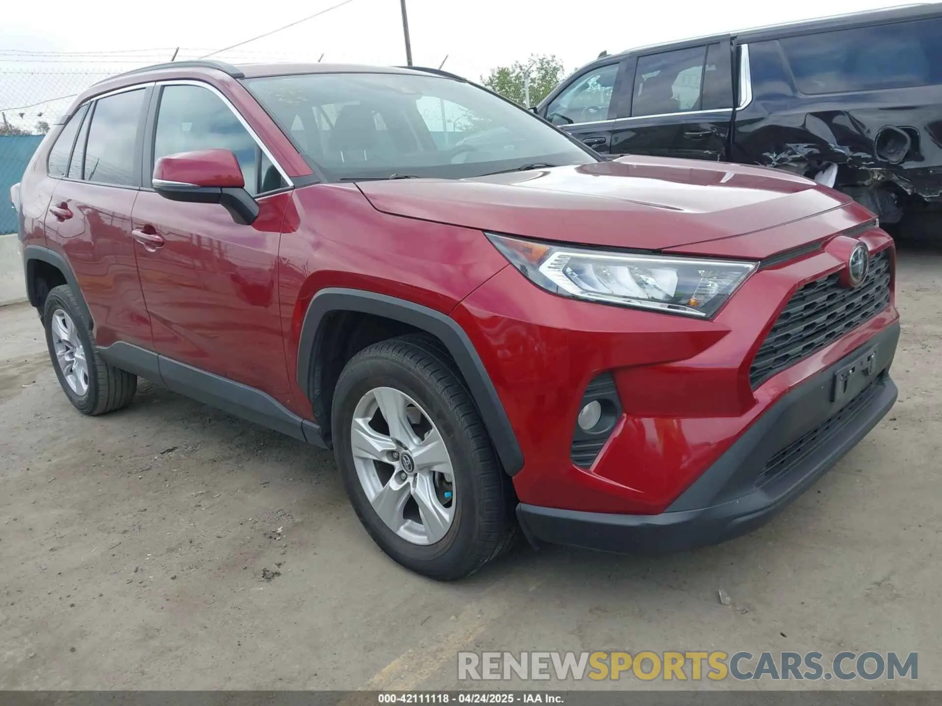 1 Фотография поврежденного автомобиля 2T3W1RFV6LW077454 TOYOTA RAV4 2020