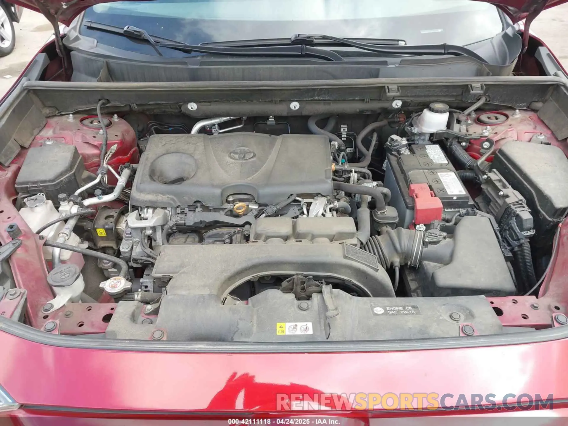 10 Фотография поврежденного автомобиля 2T3W1RFV6LW077454 TOYOTA RAV4 2020