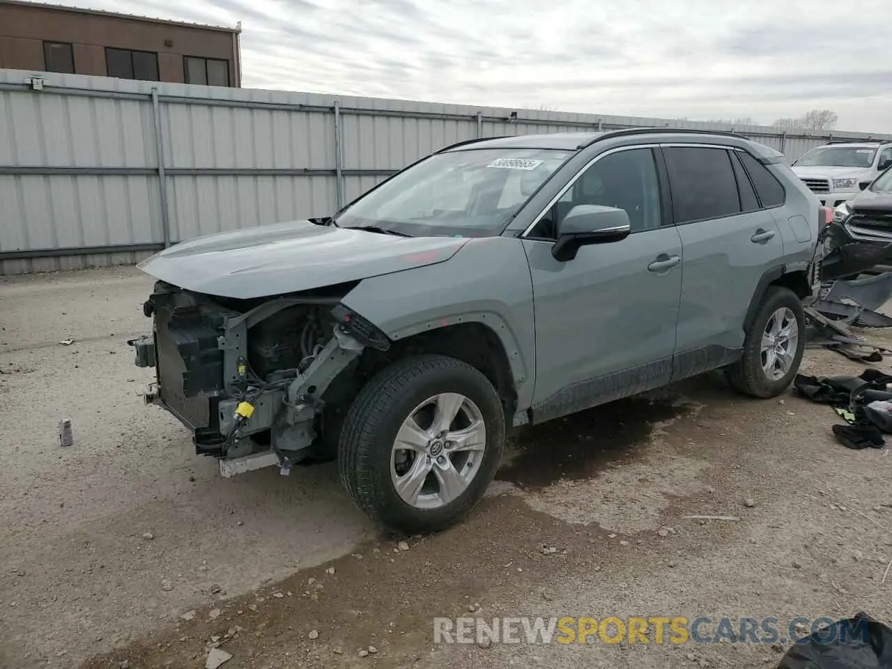 1 Фотография поврежденного автомобиля 2T3W1RFV7LC043878 TOYOTA RAV4 2020