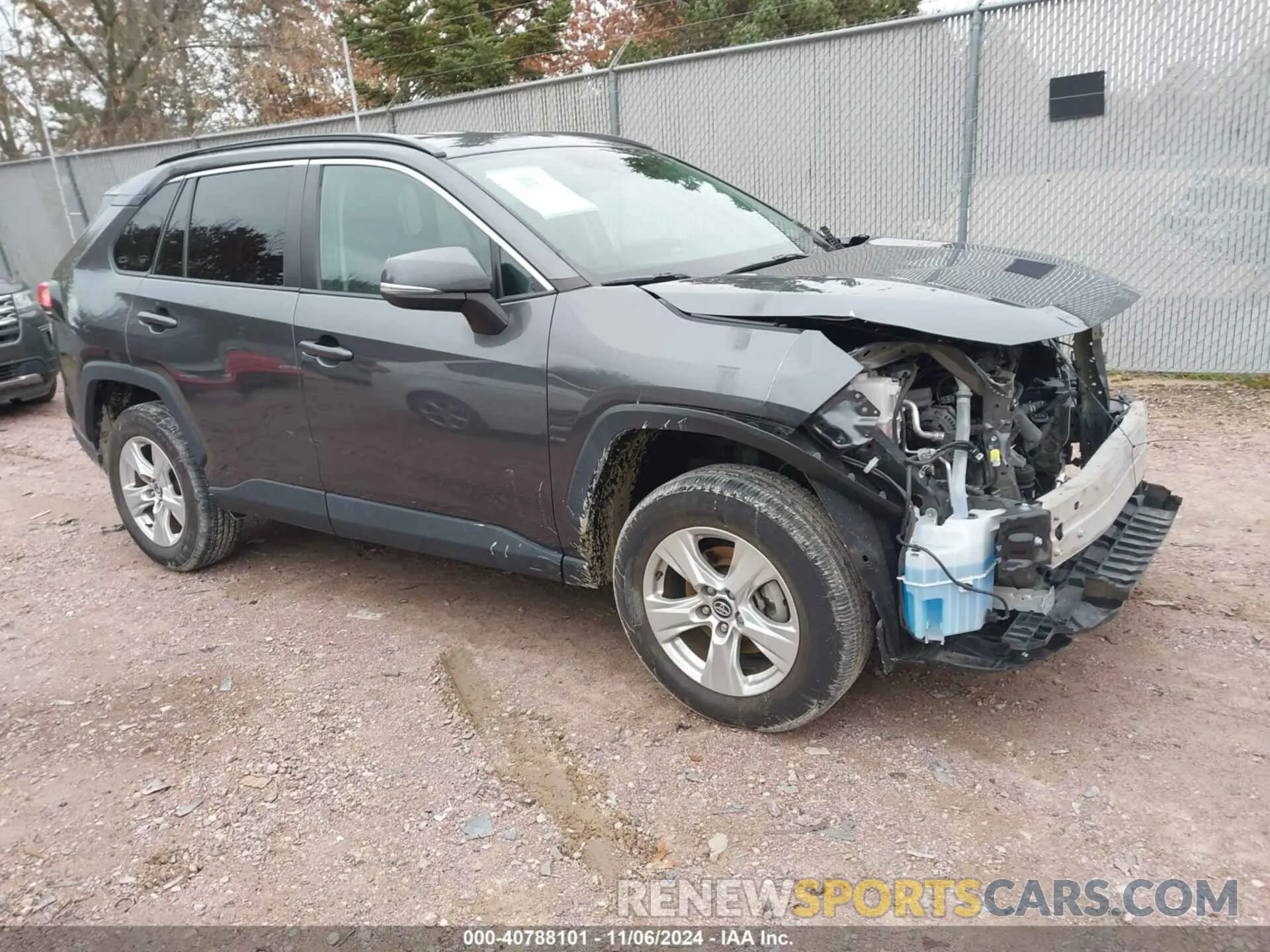 1 Photograph of a damaged car 2T3W1RFV7LC053830 TOYOTA RAV4 2020