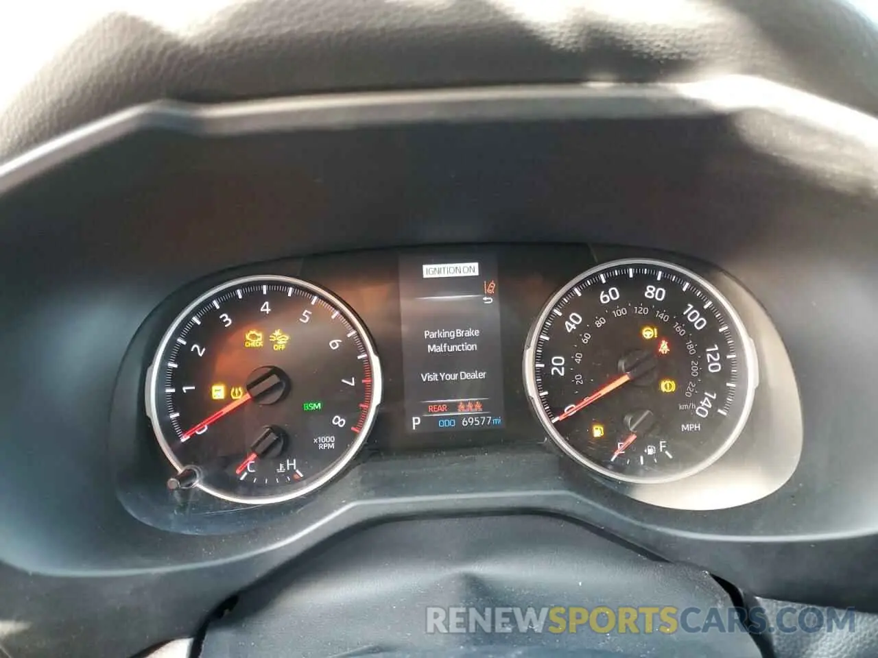 9 Фотография поврежденного автомобиля 2T3W1RFV7LW074420 TOYOTA RAV4 2020