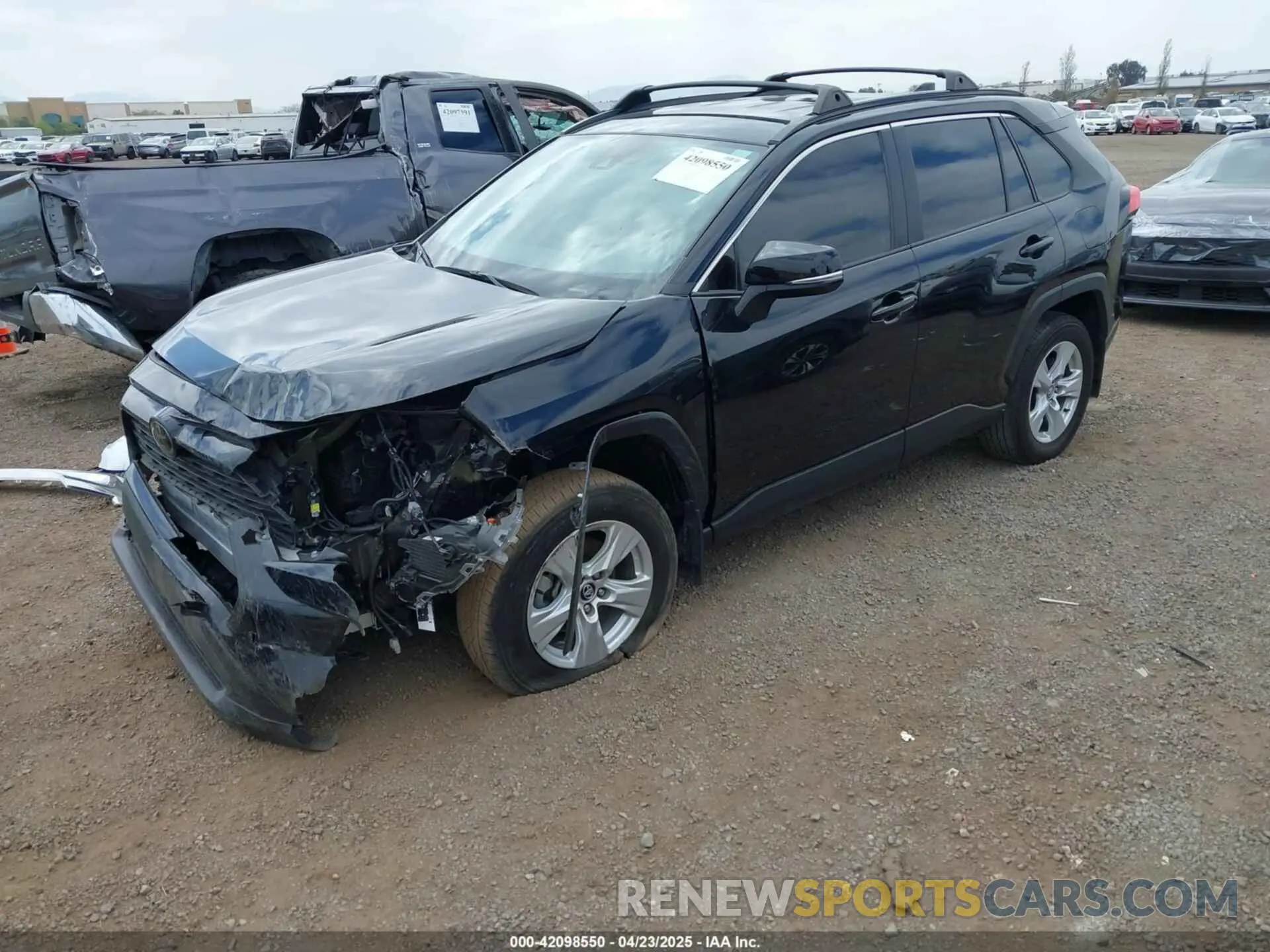 2 Photograph of a damaged car 2T3W1RFV7LW101129 TOYOTA RAV4 2020