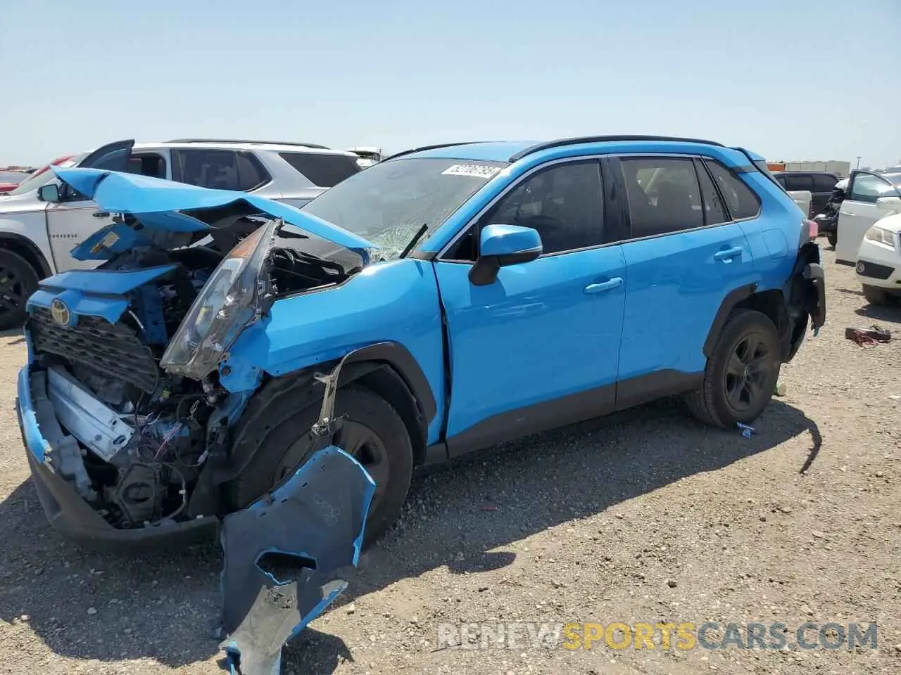 1 Photograph of a damaged car 2T3W1RFV9LC034079 TOYOTA RAV4 2020