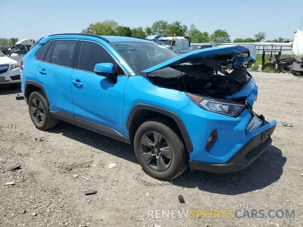 4 Photograph of a damaged car 2T3W1RFV9LC034079 TOYOTA RAV4 2020