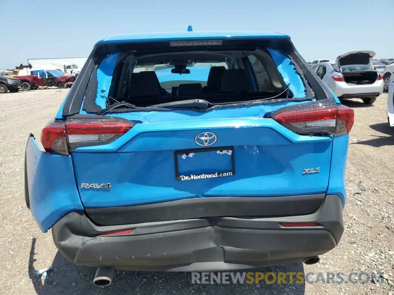 6 Photograph of a damaged car 2T3W1RFV9LC034079 TOYOTA RAV4 2020