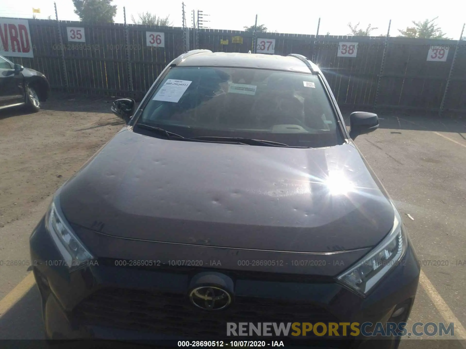 6 Photograph of a damaged car 2T3W1RFV9LC044577 TOYOTA RAV4 2020