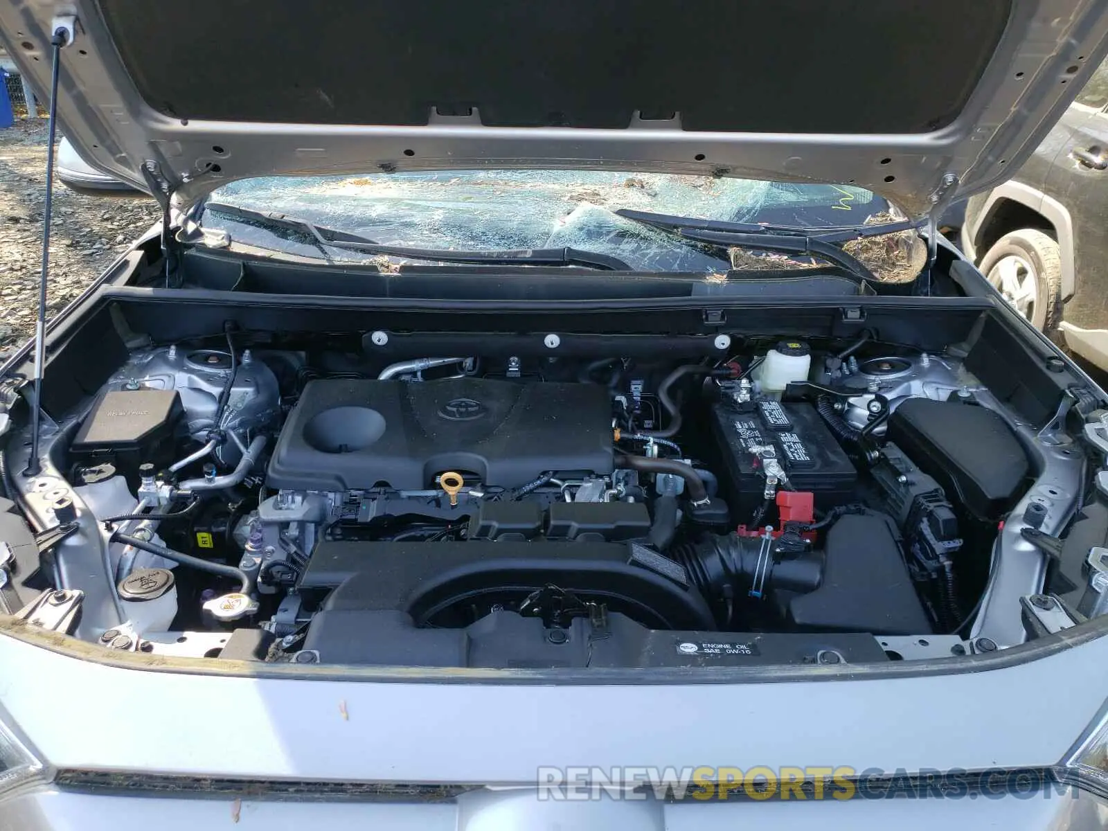 7 Фотография поврежденного автомобиля 2T3W1RFV9LC045275 TOYOTA RAV4 2020