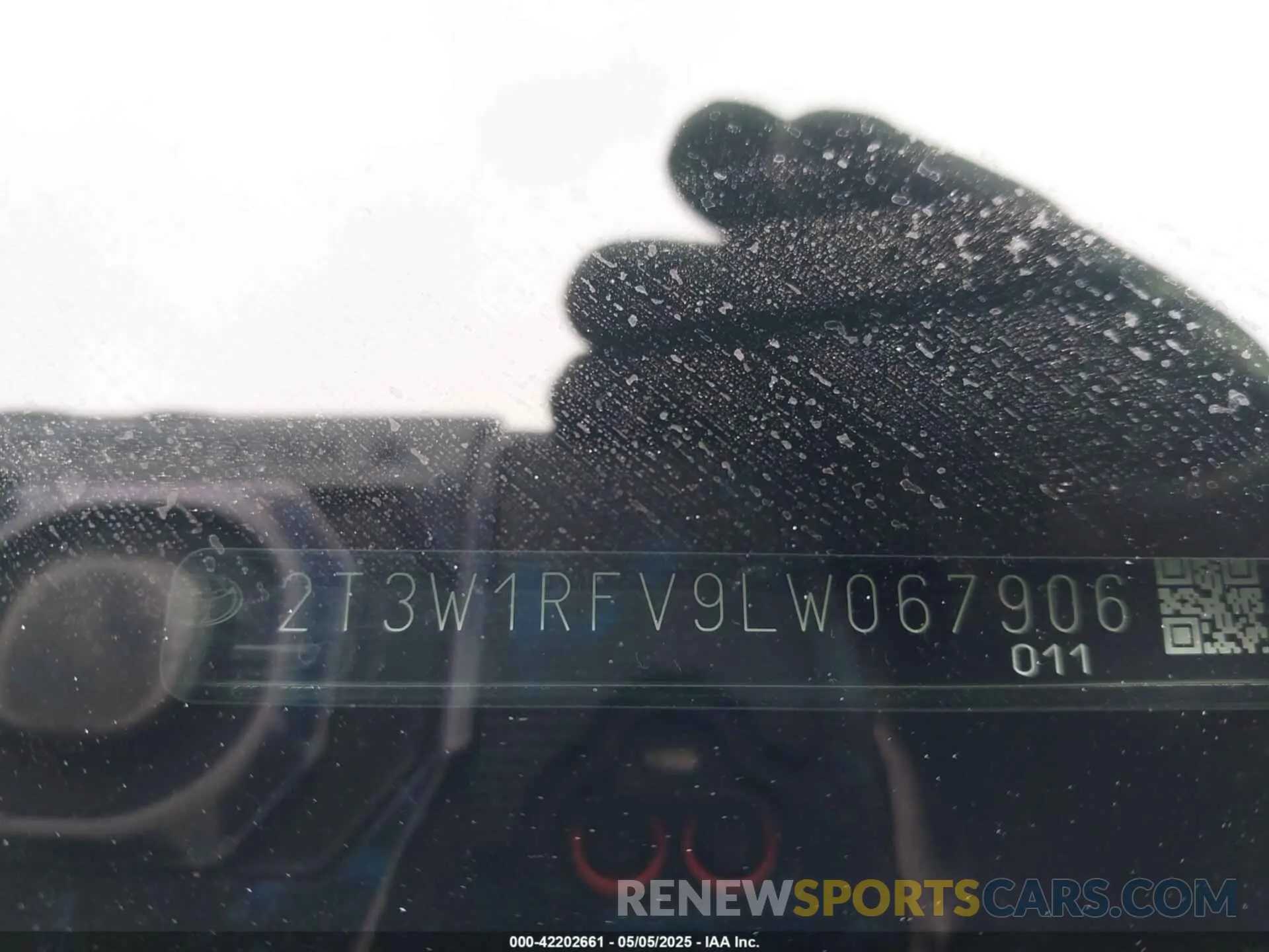 9 Фотография поврежденного автомобиля 2T3W1RFV9LW067906 TOYOTA RAV4 2020