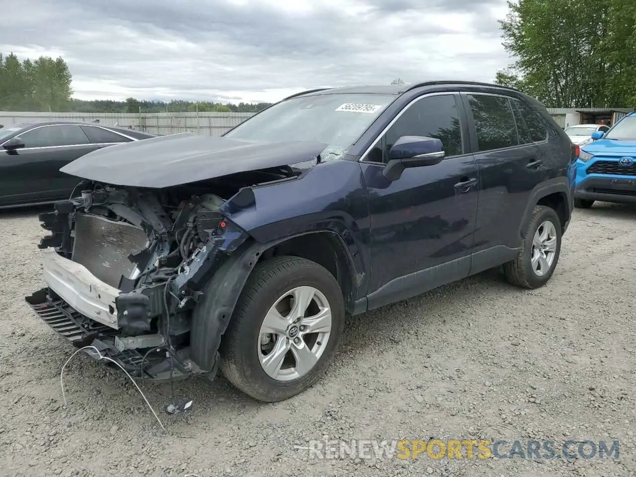 1 Фотография поврежденного автомобиля 2T3W1RFV9LW075603 TOYOTA RAV4 2020