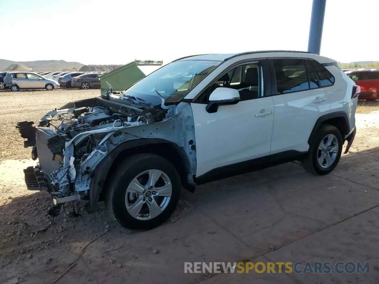 1 Photograph of a damaged car 2T3W1RFV9LW088948 TOYOTA RAV4 2020