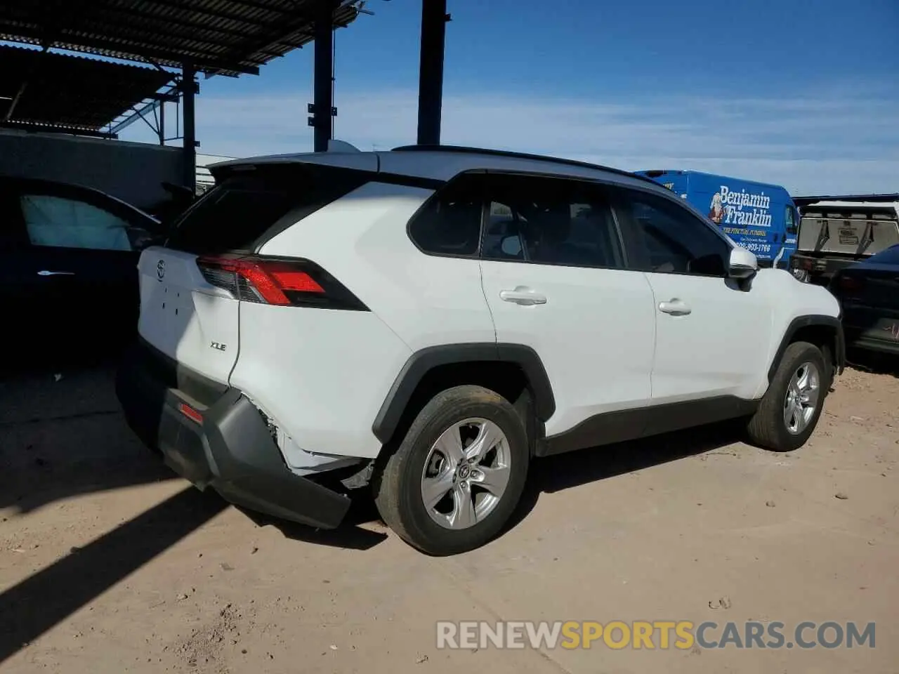 3 Photograph of a damaged car 2T3W1RFV9LW088948 TOYOTA RAV4 2020