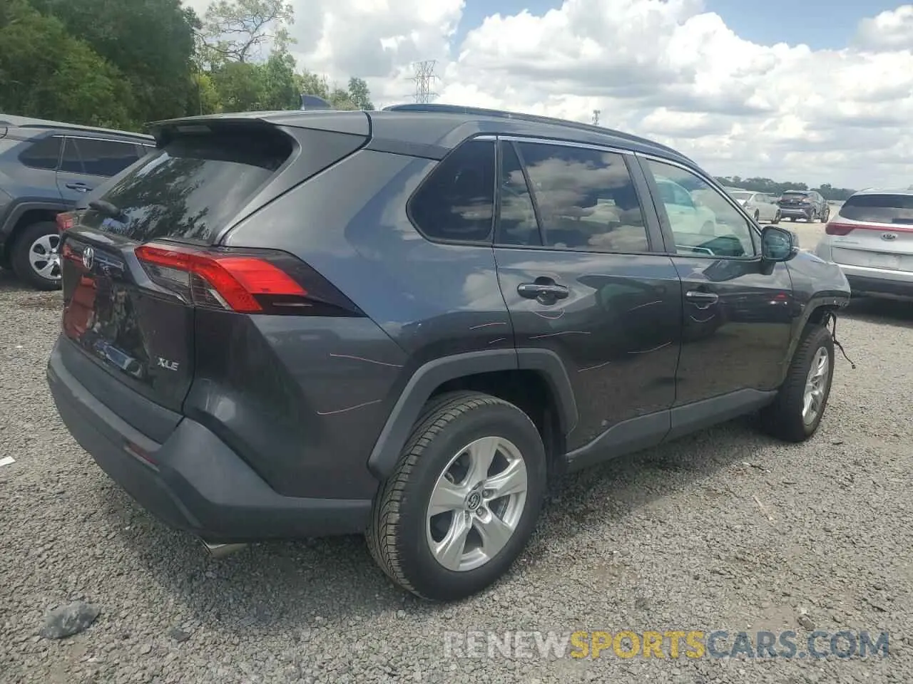 3 Photograph of a damaged car 2T3W1RFVXLC056706 TOYOTA RAV4 2020