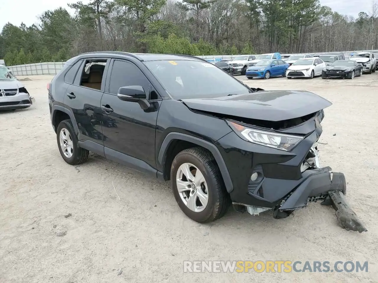 4 Фотография поврежденного автомобиля 2T3W1RFVXLC069553 TOYOTA RAV4 2020