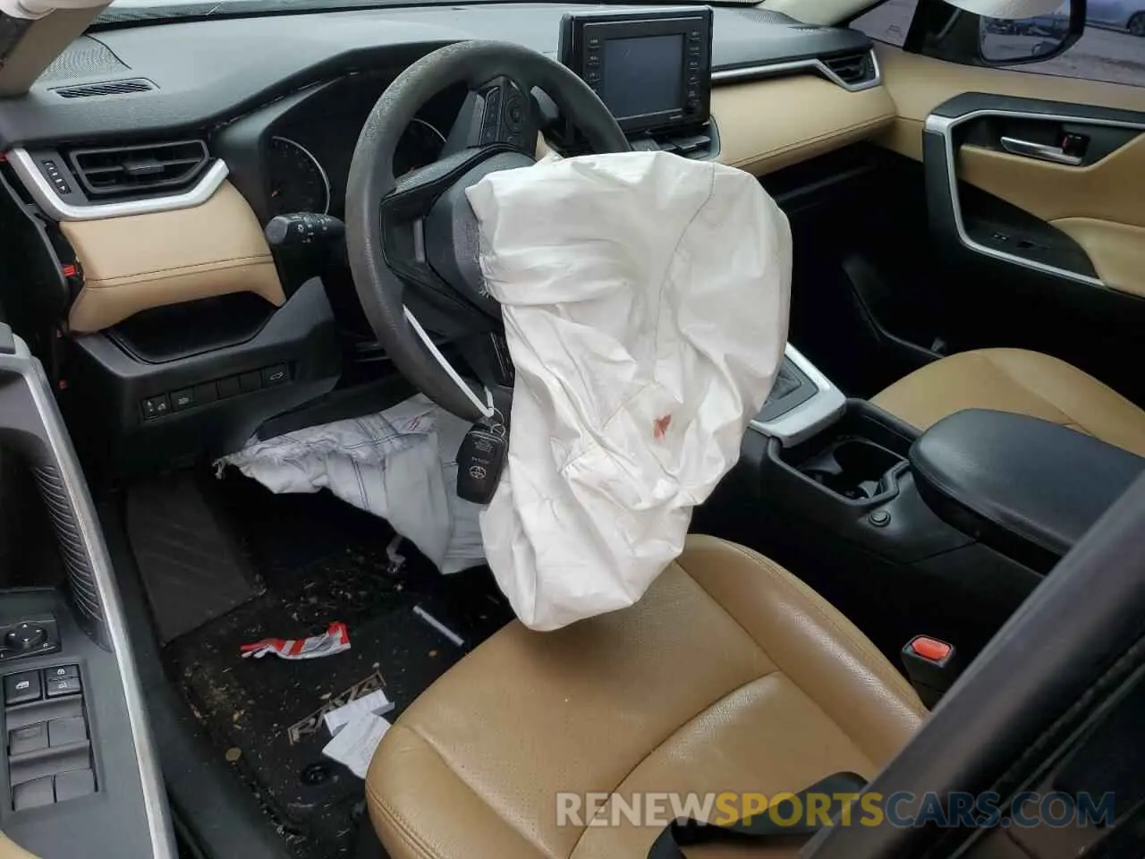 8 Фотография поврежденного автомобиля 2T3W1RFVXLC069553 TOYOTA RAV4 2020