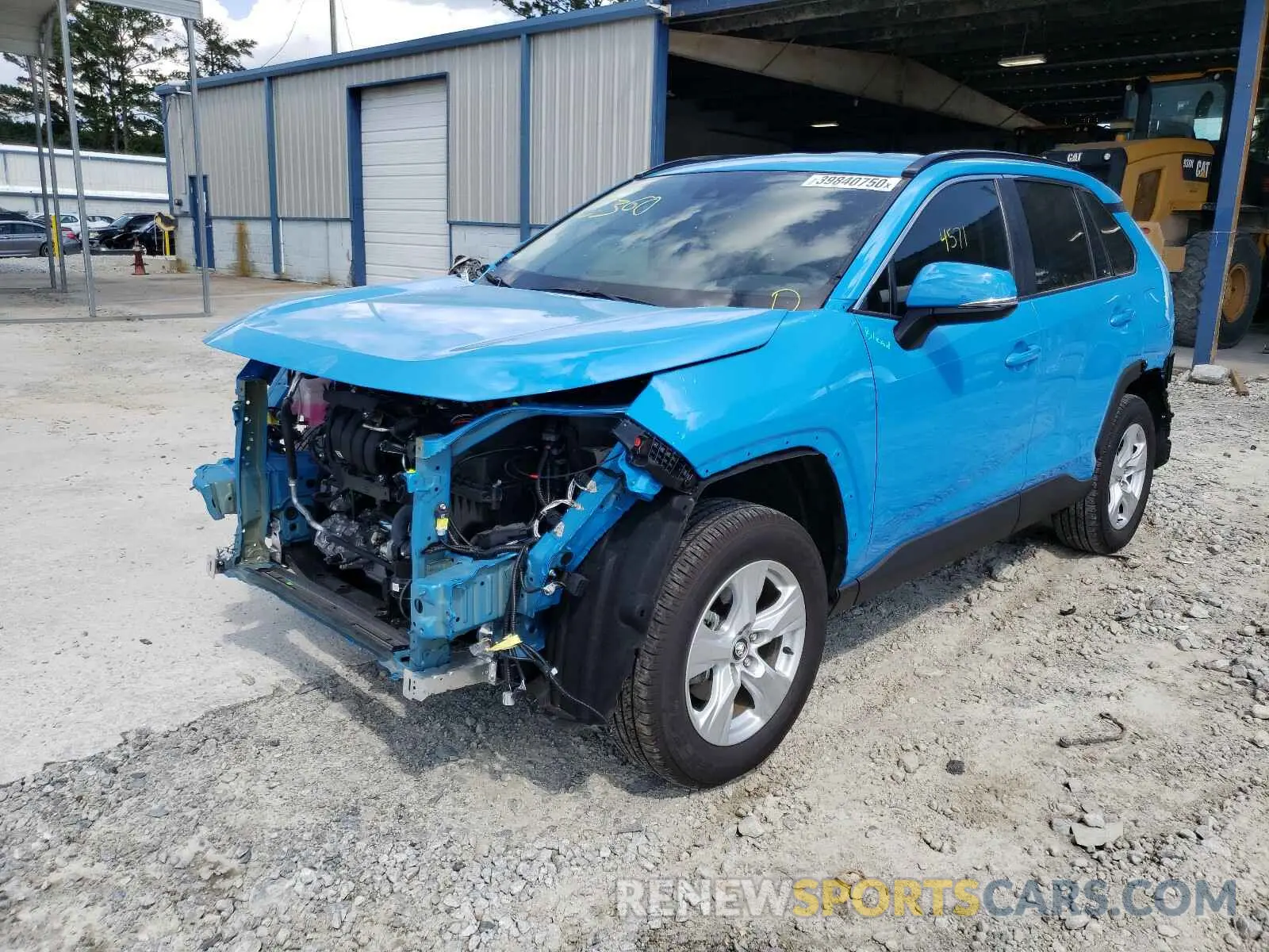 2 Photograph of a damaged car 2T3W1RFVXLW058521 TOYOTA RAV4 2020