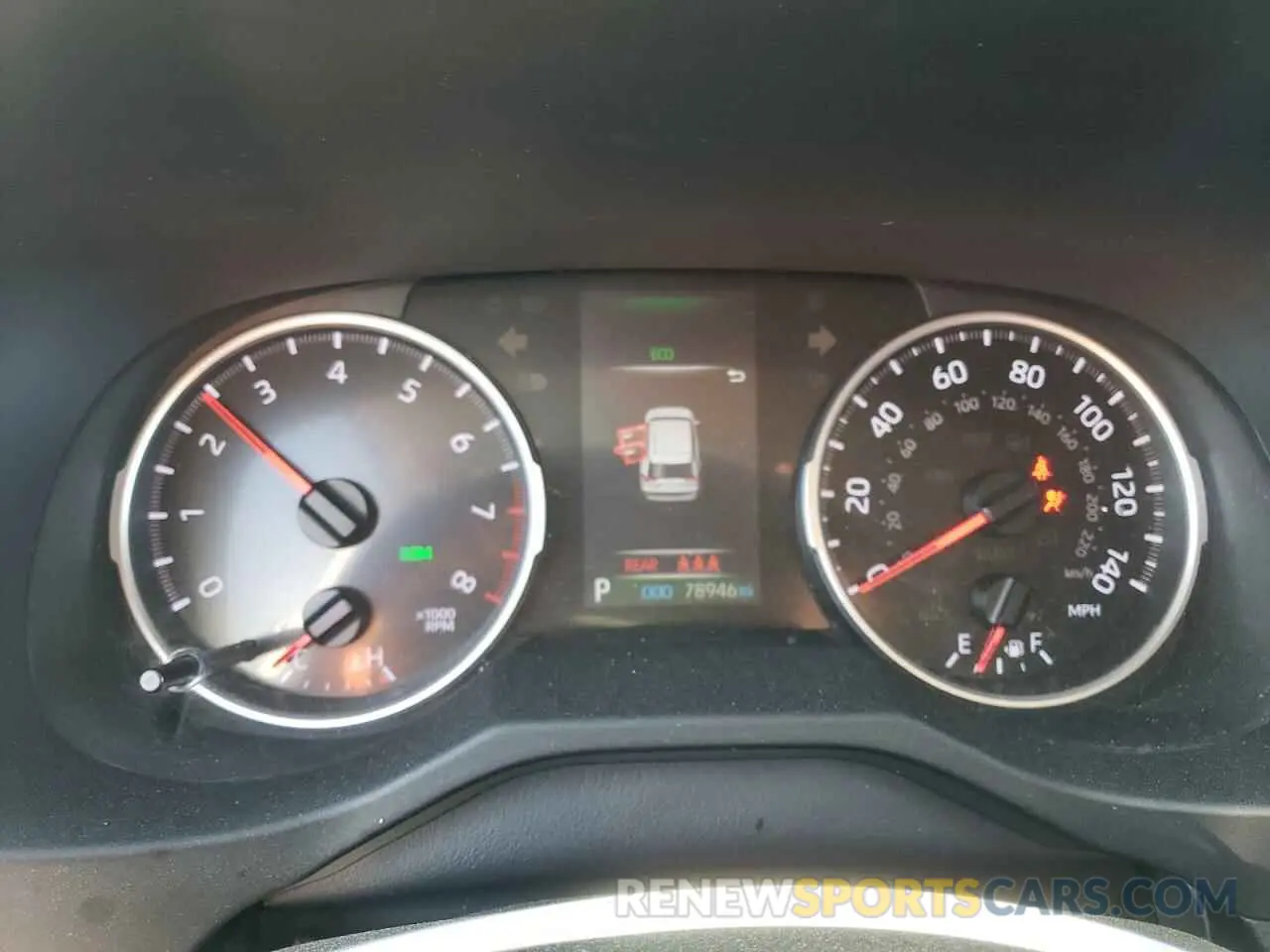 9 Фотография поврежденного автомобиля 2T3W1RFVXLW084911 TOYOTA RAV4 2020