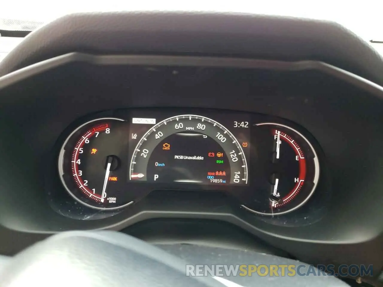 9 Фотография поврежденного автомобиля 2T3Y1RFV1LC076724 TOYOTA RAV4 2020
