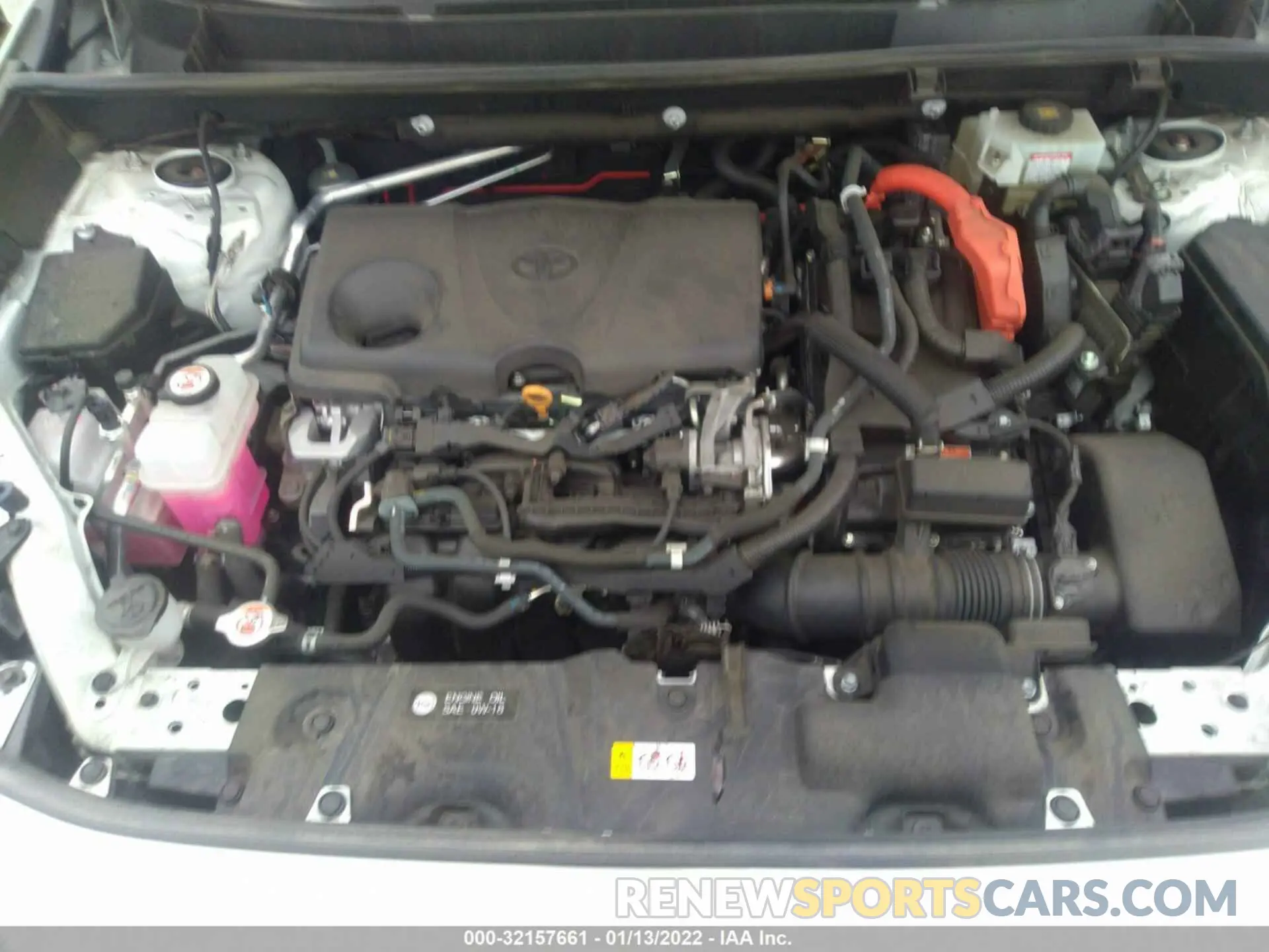 10 Photograph of a damaged car 4T3DWRFV7LU007356 TOYOTA RAV4 2020