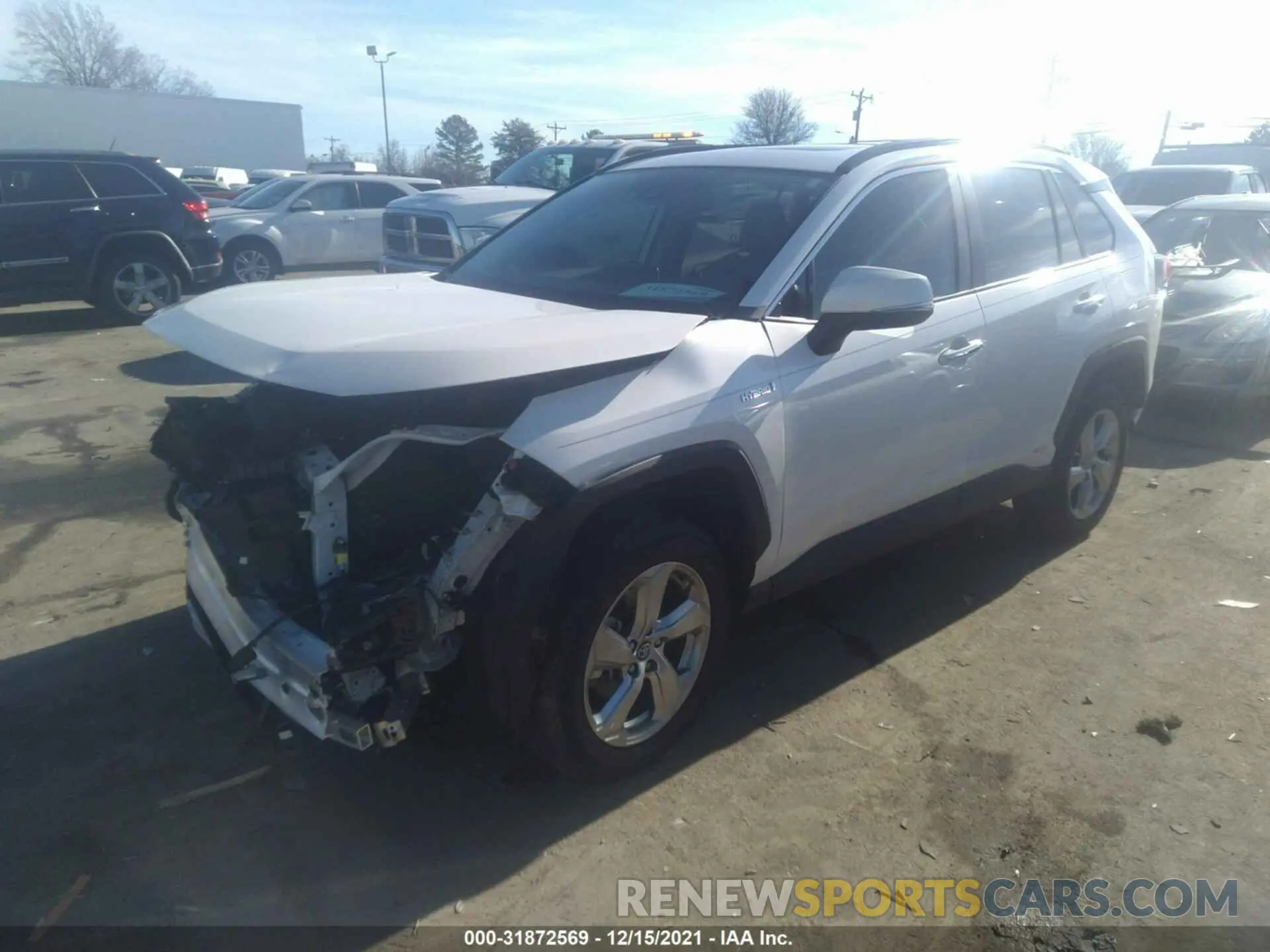 2 Photograph of a damaged car 4T3DWRFV9LU007794 TOYOTA RAV4 2020