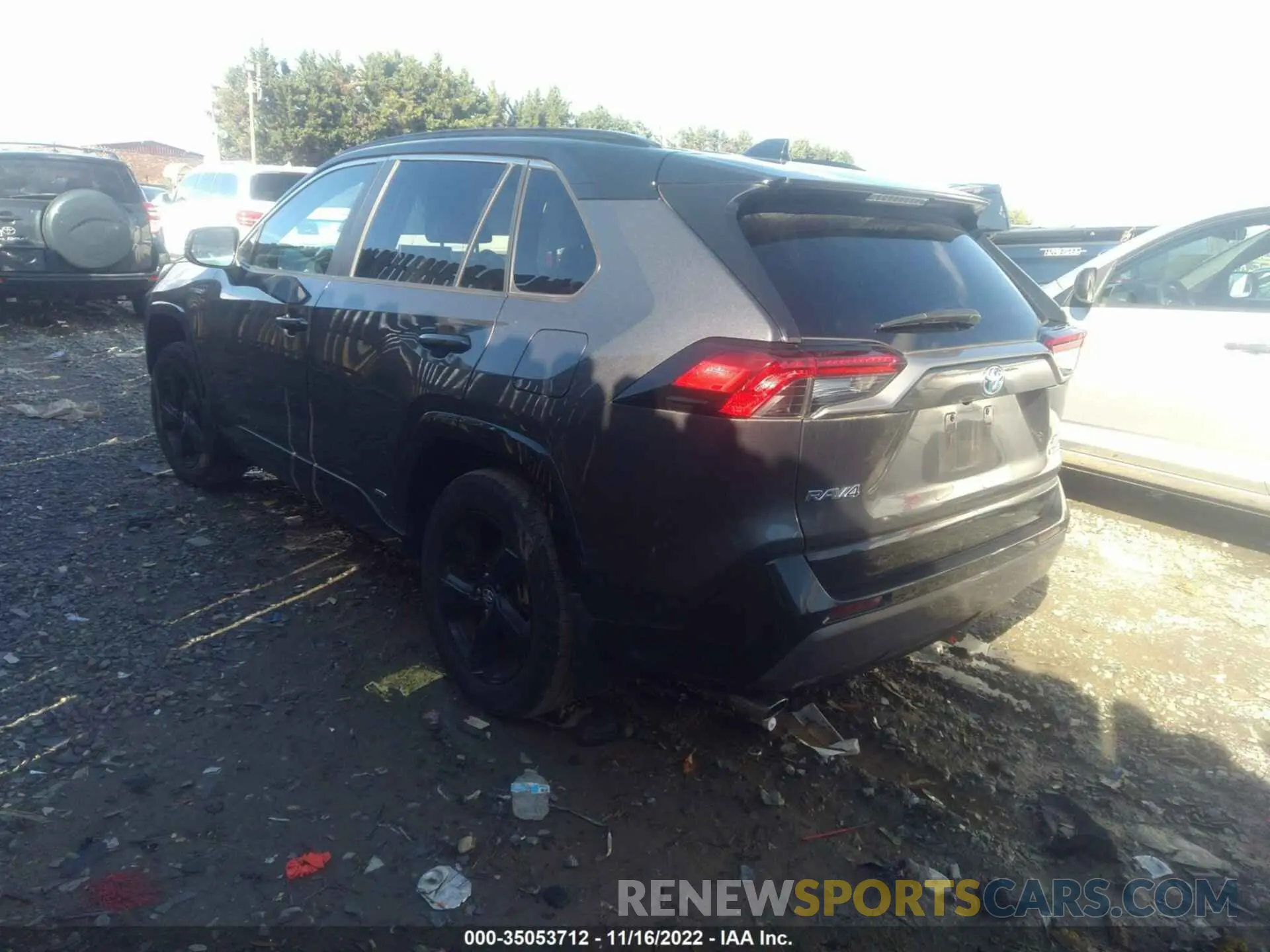 3 Photograph of a damaged car 4T3EWRFV1LU006725 TOYOTA RAV4 2020