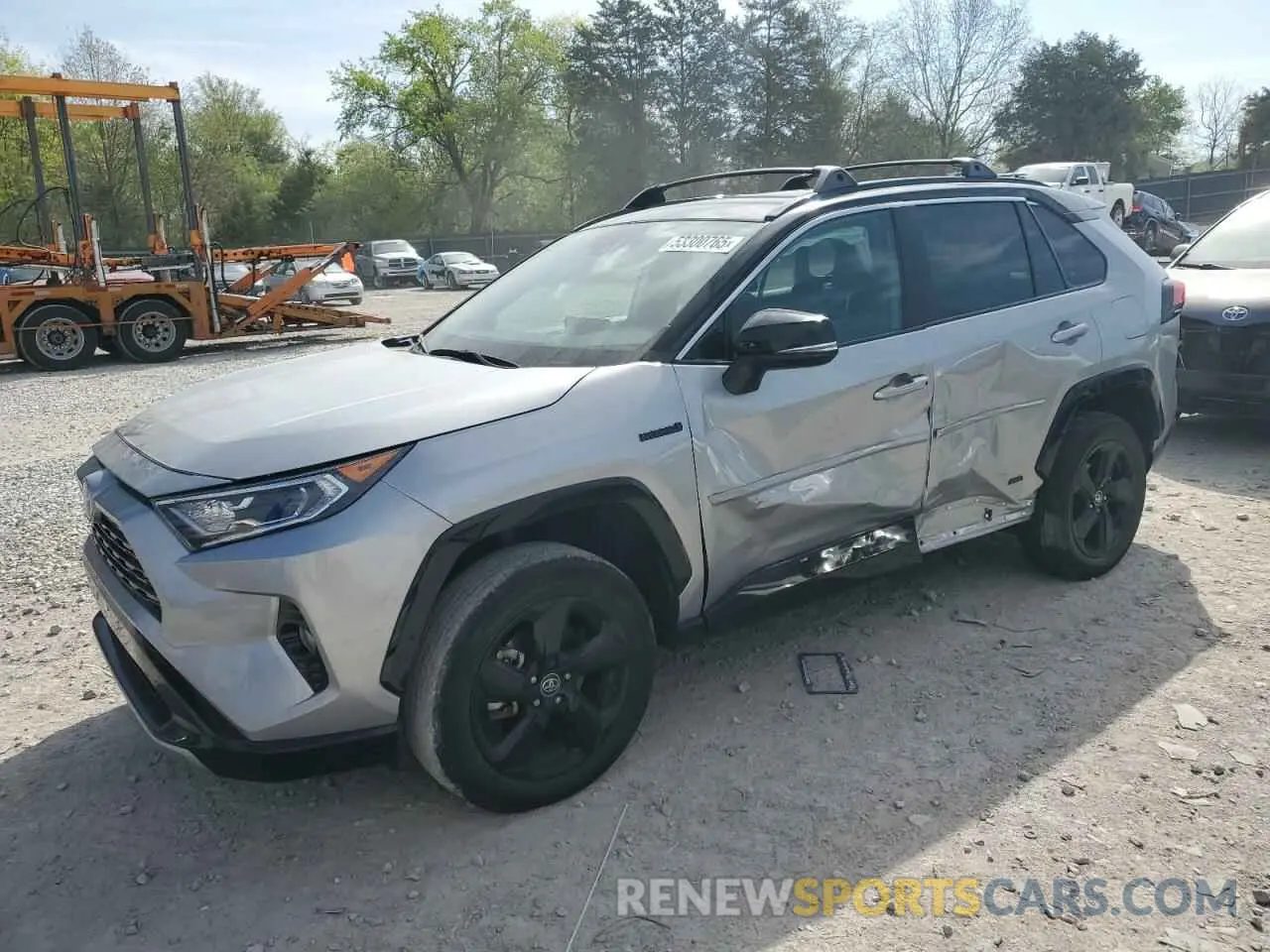 1 Photograph of a damaged car 4T3EWRFV2LU002148 TOYOTA RAV4 2020