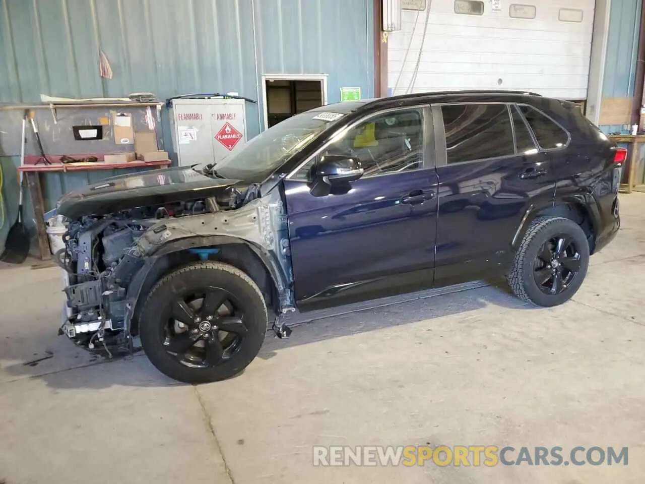1 Photograph of a damaged car 4T3EWRFV2LU007513 TOYOTA RAV4 2020