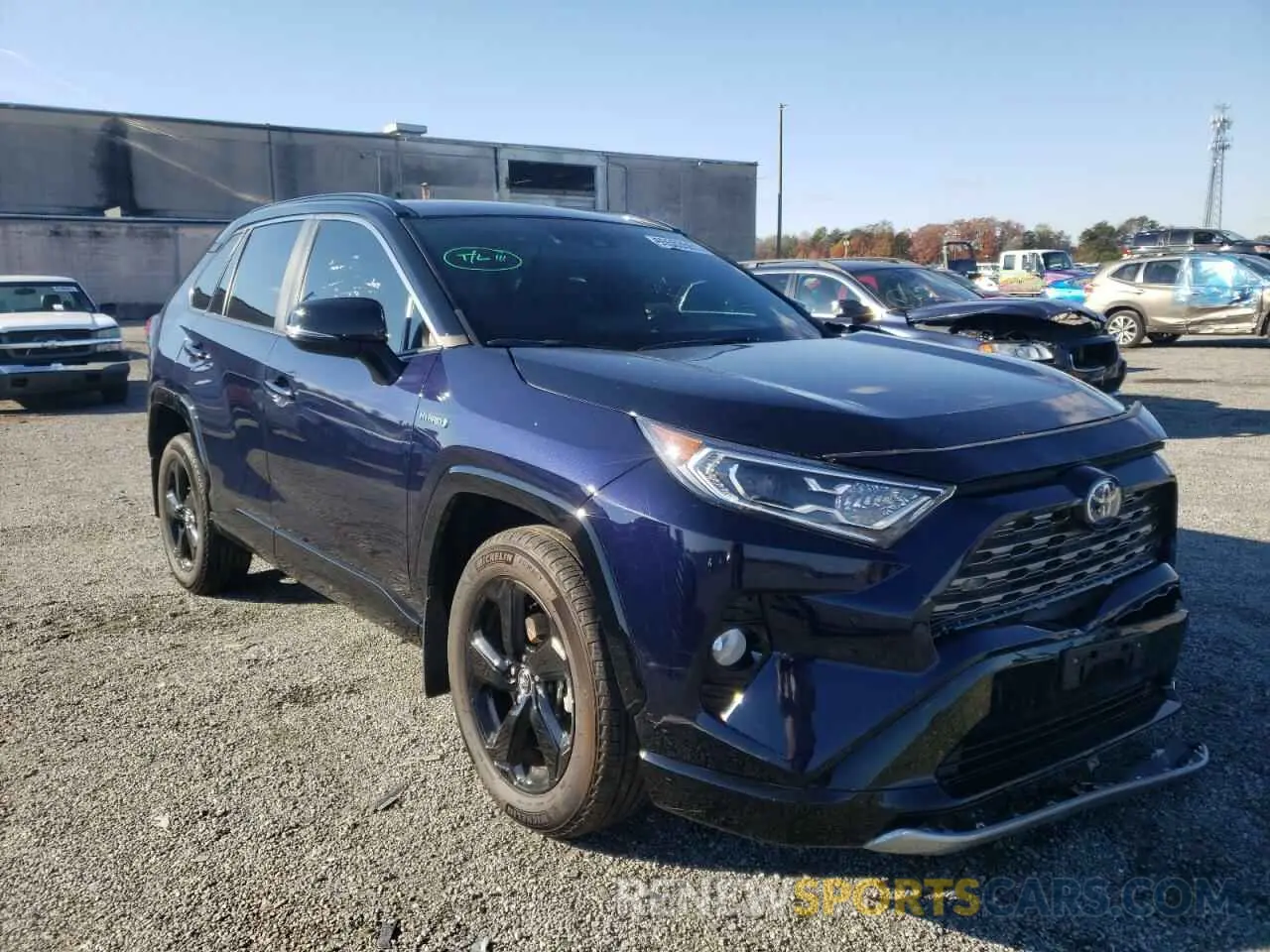 1 Фотография поврежденного автомобиля 4T3EWRFV4LU006900 TOYOTA RAV4 2020