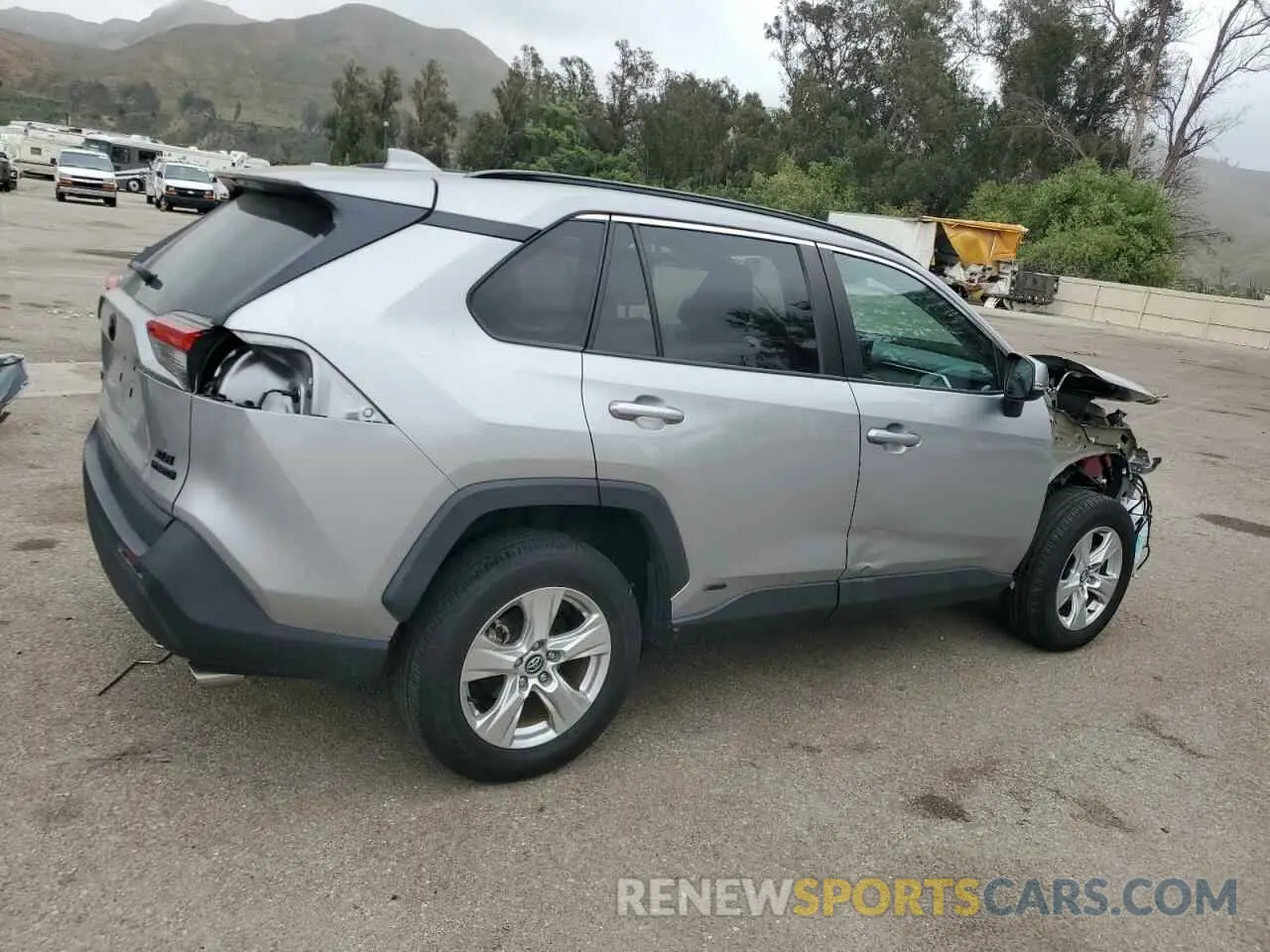 3 Photograph of a damaged car 4T3R6RFV5LU001836 TOYOTA RAV4 2020