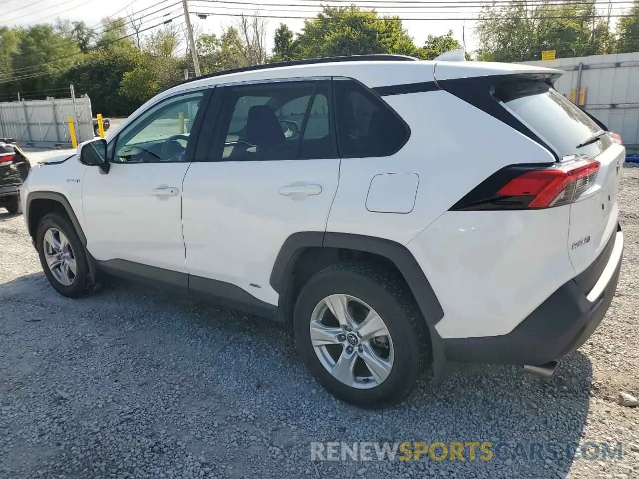 2 Photograph of a damaged car 4T3R6RFVXLU002240 TOYOTA RAV4 2020