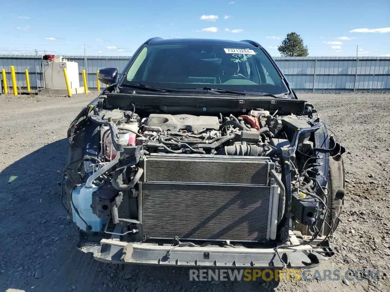 5 Фотография поврежденного автомобиля 4T3R6RFVXLU005199 TOYOTA RAV4 2020