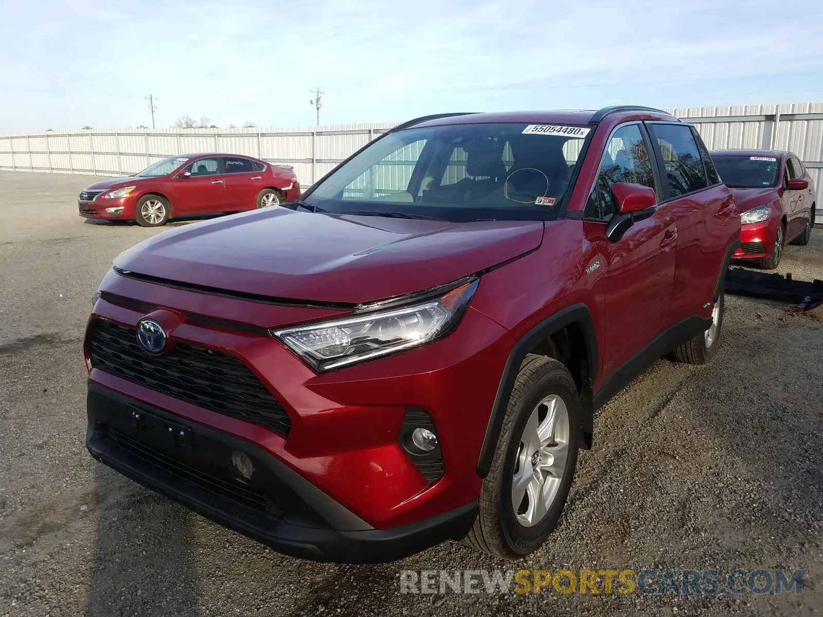 2 Photograph of a damaged car 4T3RWRFV7LU010523 TOYOTA RAV4 2020