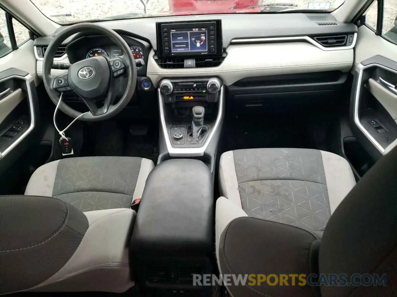 8 Фотография поврежденного автомобиля 4T3RWRFVXLU004991 TOYOTA RAV4 2020