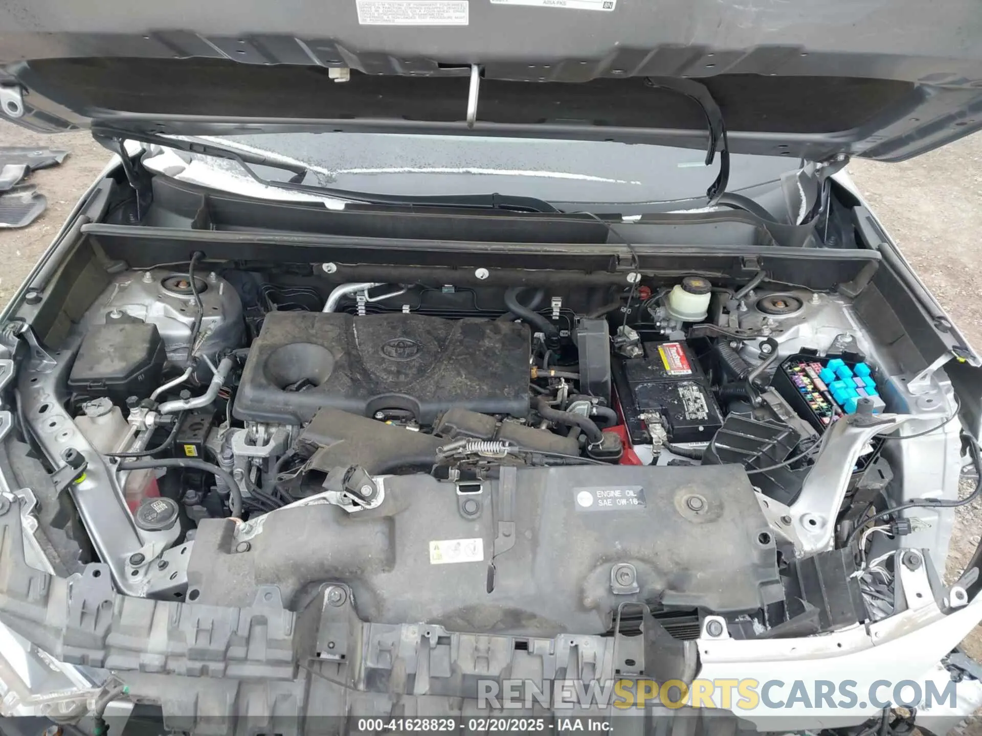 10 Фотография поврежденного автомобиля JTMA1RFV1LD056535 TOYOTA RAV4 2020