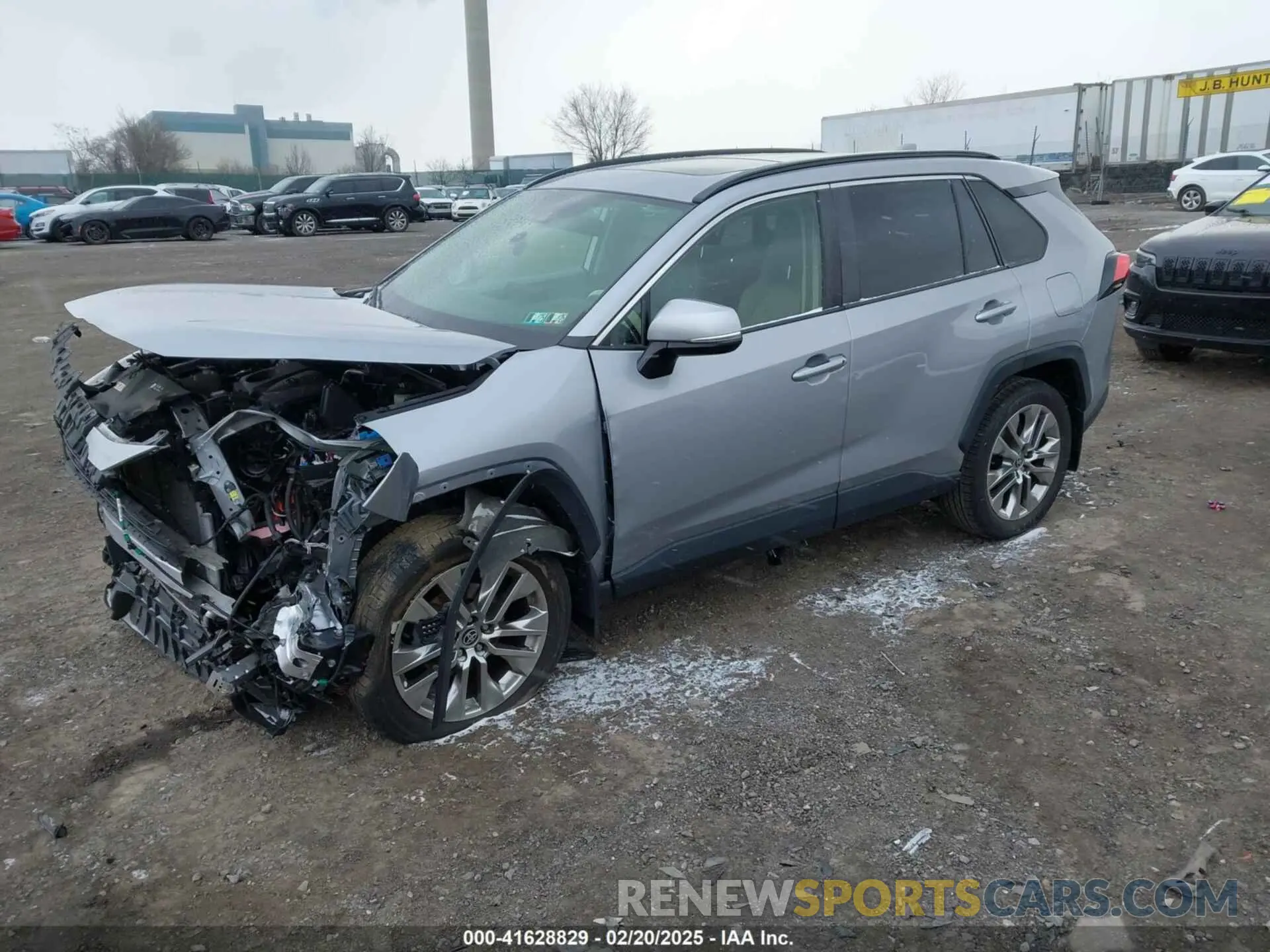 2 Фотография поврежденного автомобиля JTMA1RFV1LD056535 TOYOTA RAV4 2020