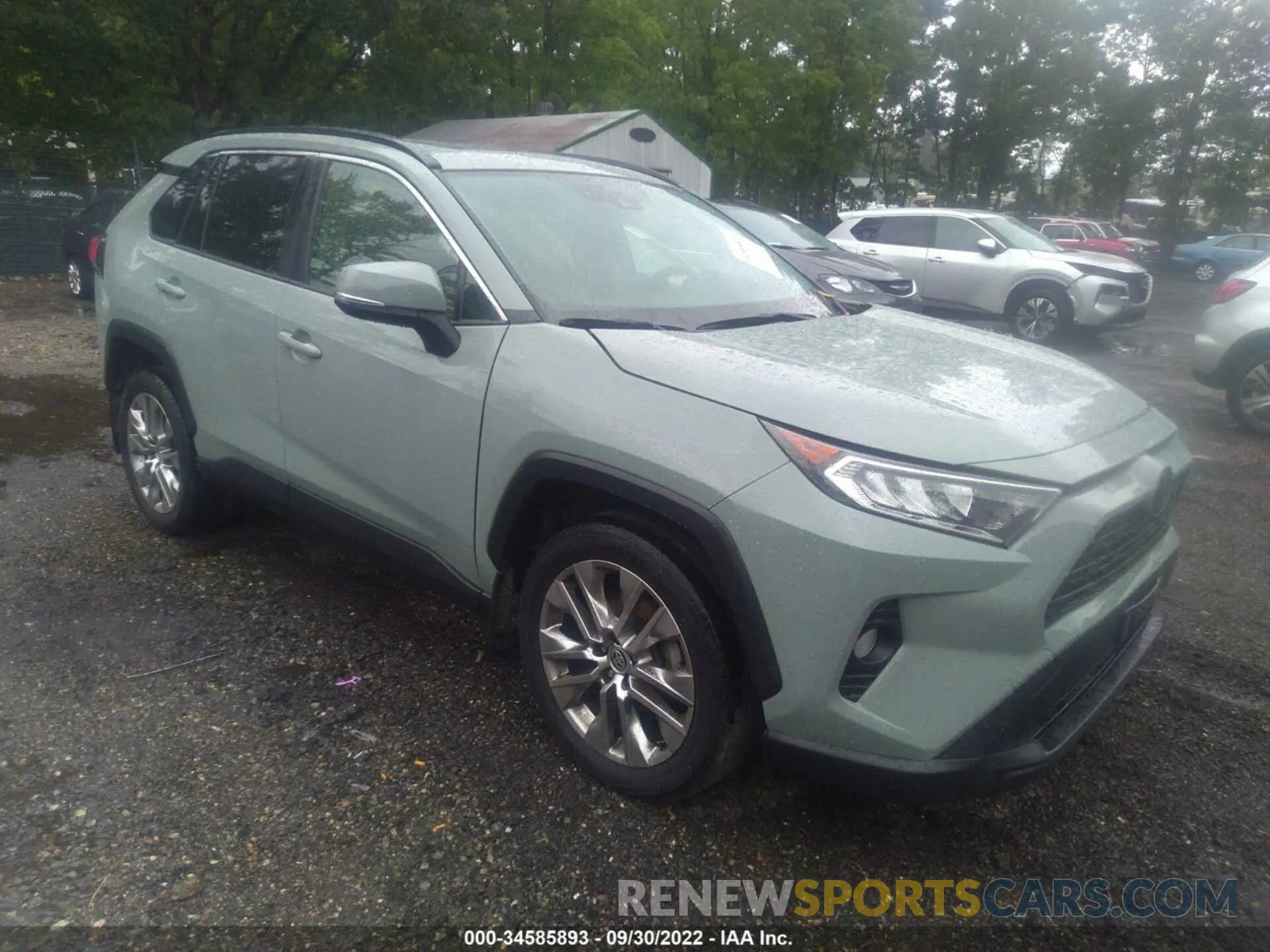 1 Photograph of a damaged car JTMA1RFV1LJ029952 TOYOTA RAV4 2020