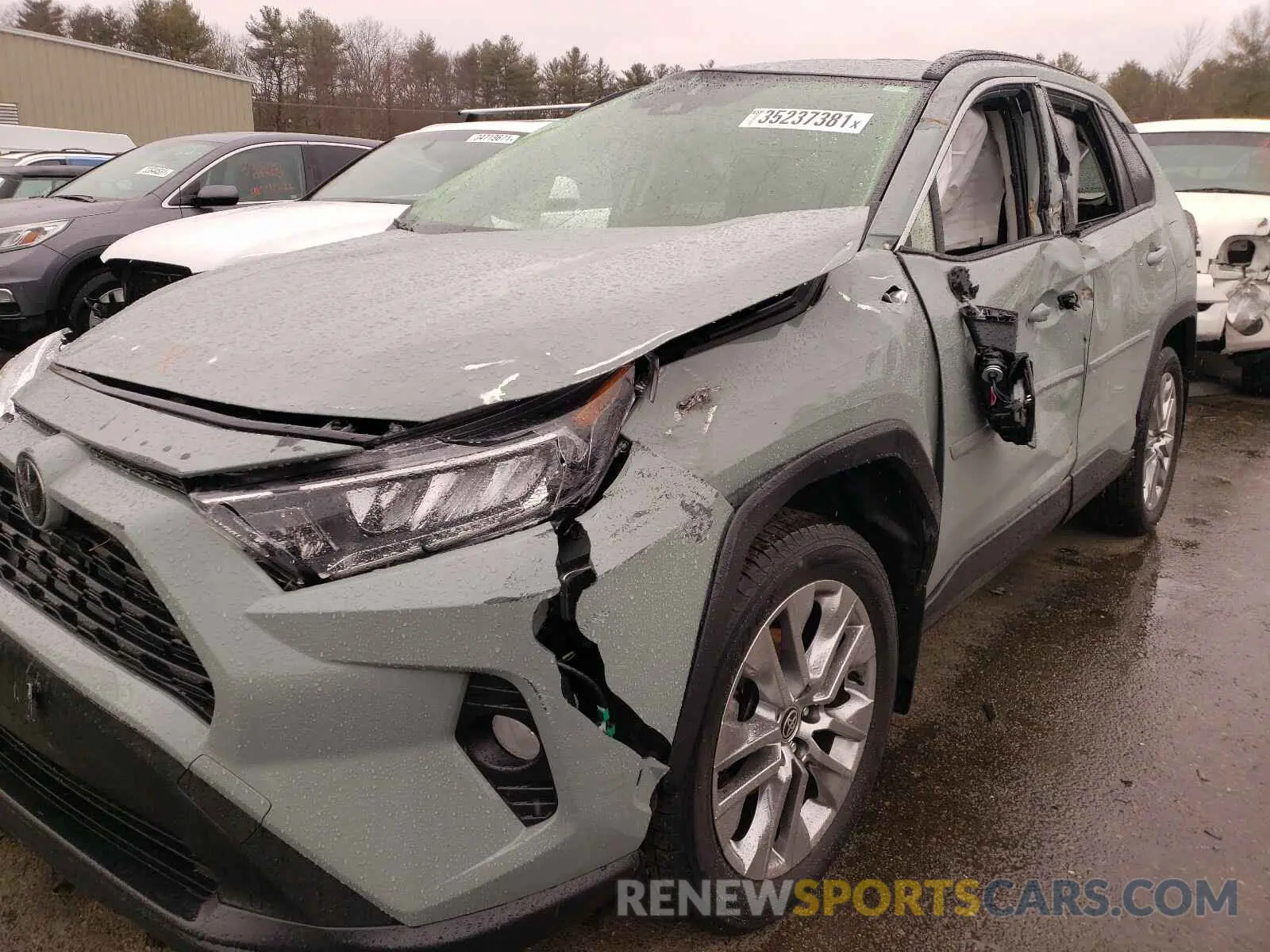 9 Photograph of a damaged car JTMA1RFV1LJ036481 TOYOTA RAV4 2020