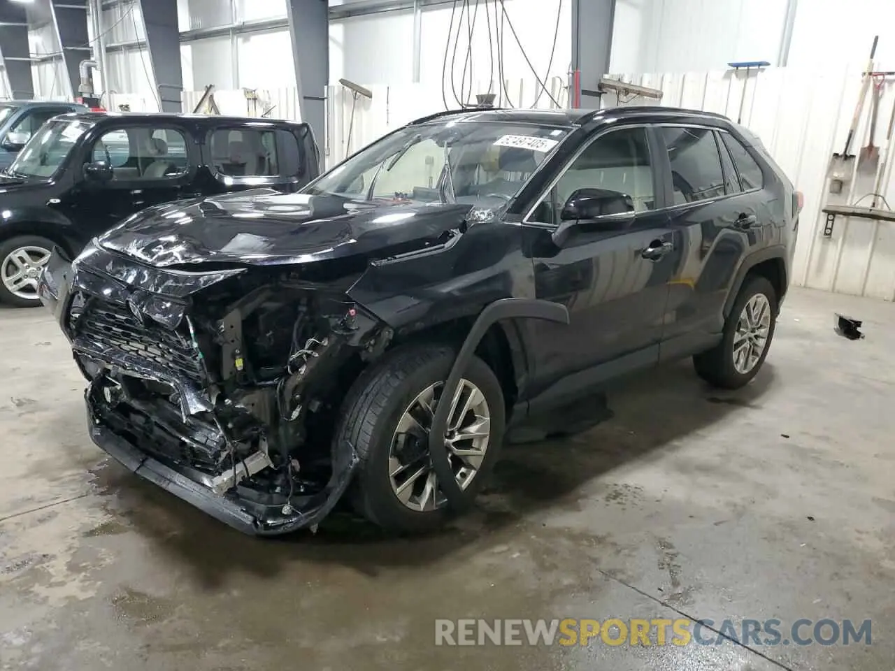 1 Фотография поврежденного автомобиля JTMA1RFV4LJ036488 TOYOTA RAV4 2020