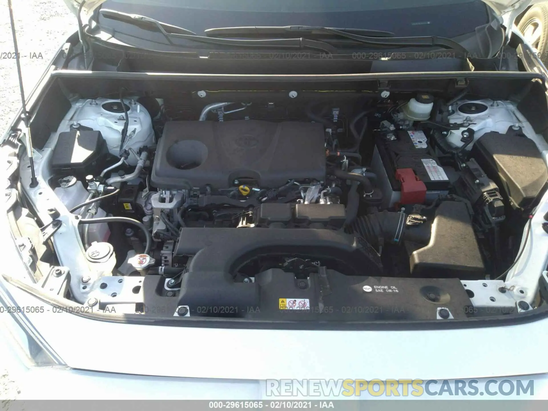 10 Photograph of a damaged car JTMA1RFV8LD057312 TOYOTA RAV4 2020