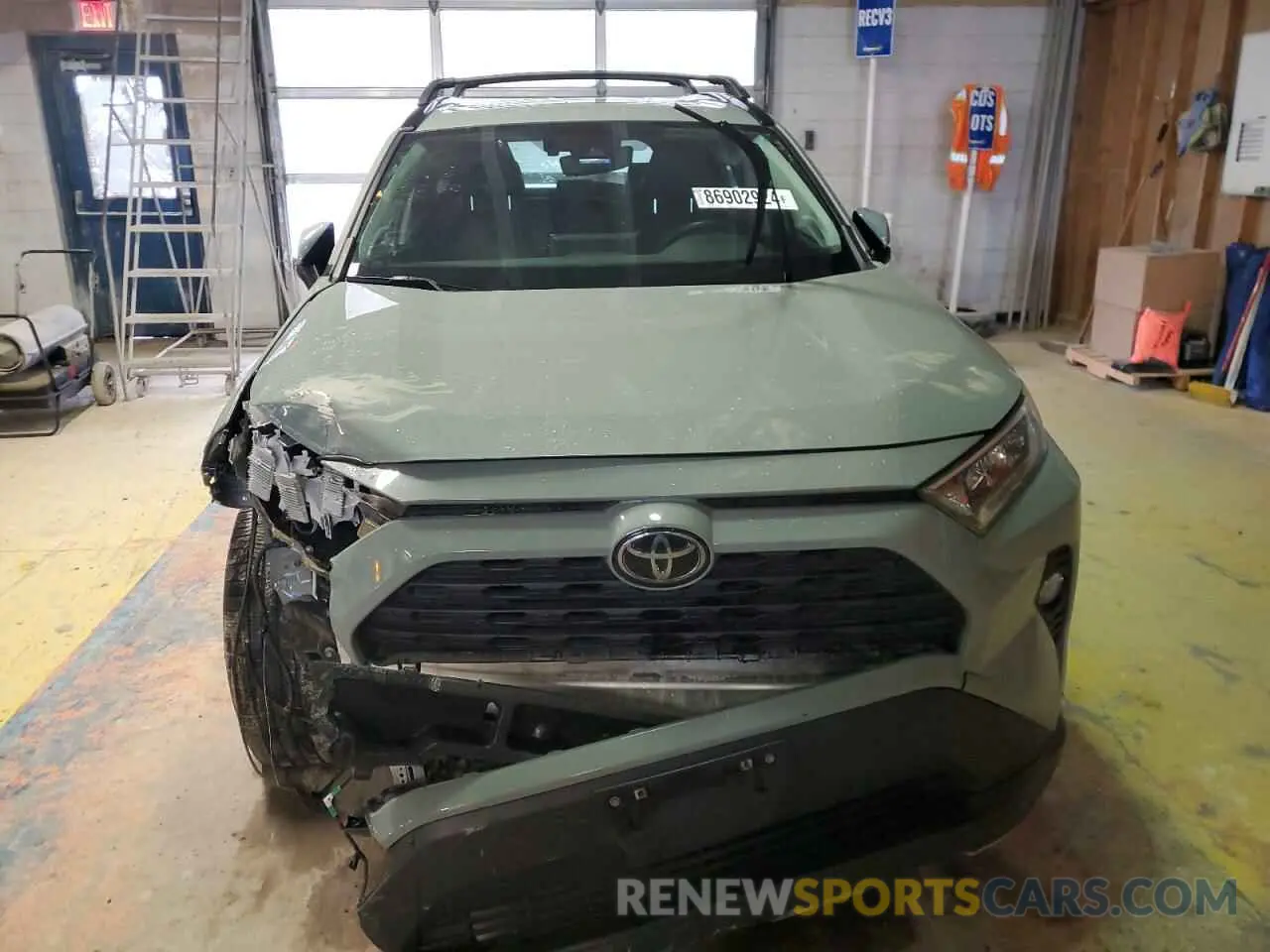 5 Photograph of a damaged car JTMA1RFV8LD528004 TOYOTA RAV4 2020