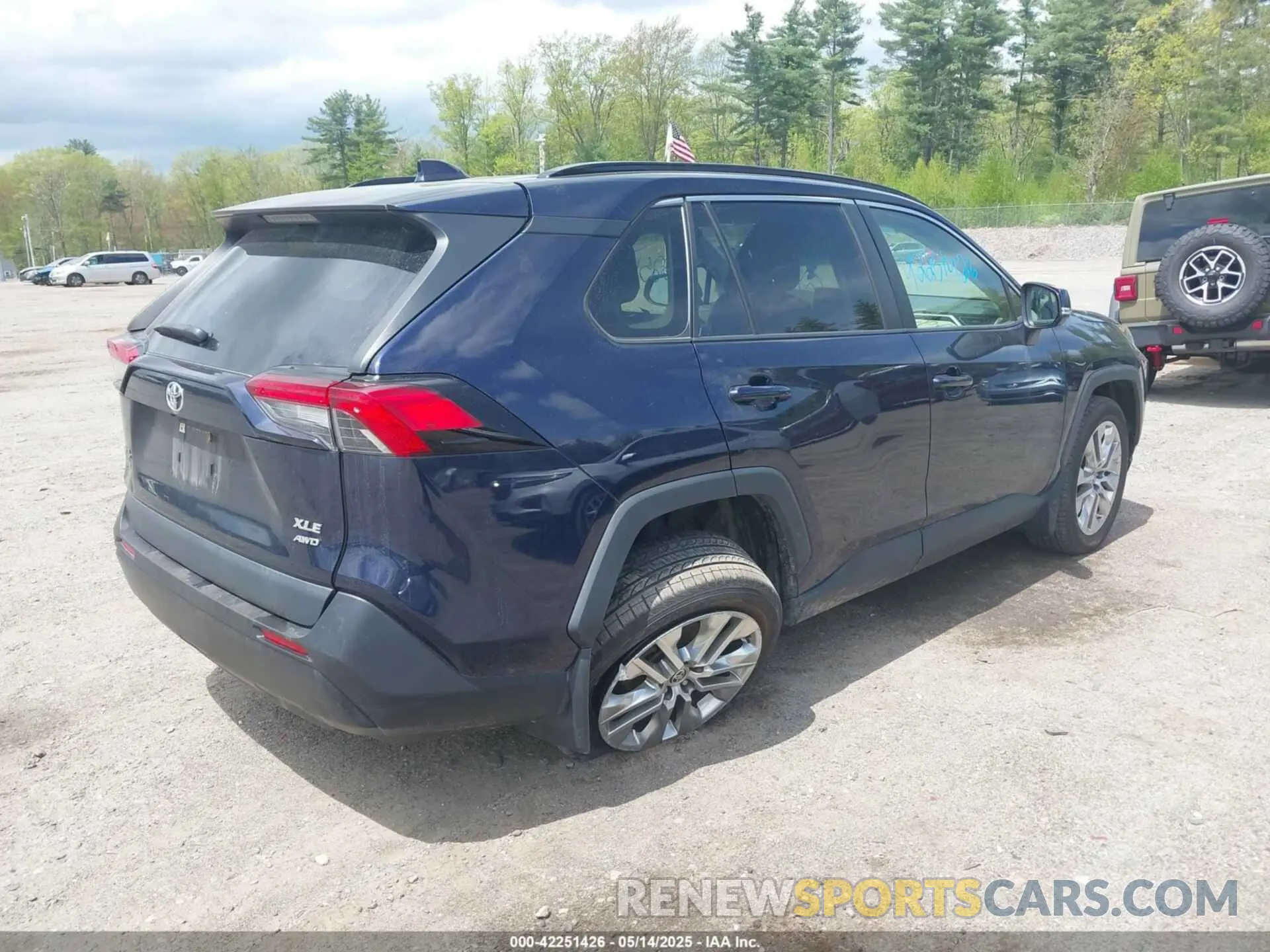 6 Фотография поврежденного автомобиля JTMA1RFV9LD067850 TOYOTA RAV4 2020