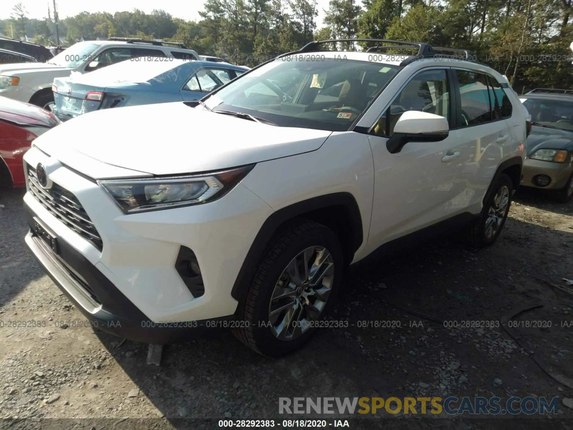 2 Photograph of a damaged car JTMA1RFVXLD064908 TOYOTA RAV4 2020